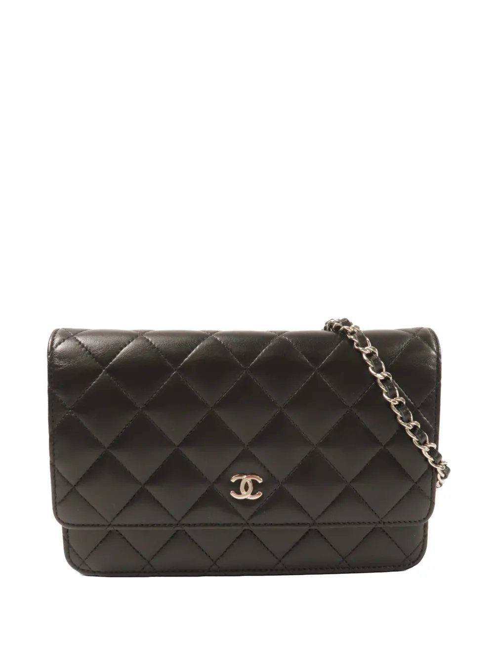 Interlocking CC quilted shoulder bag