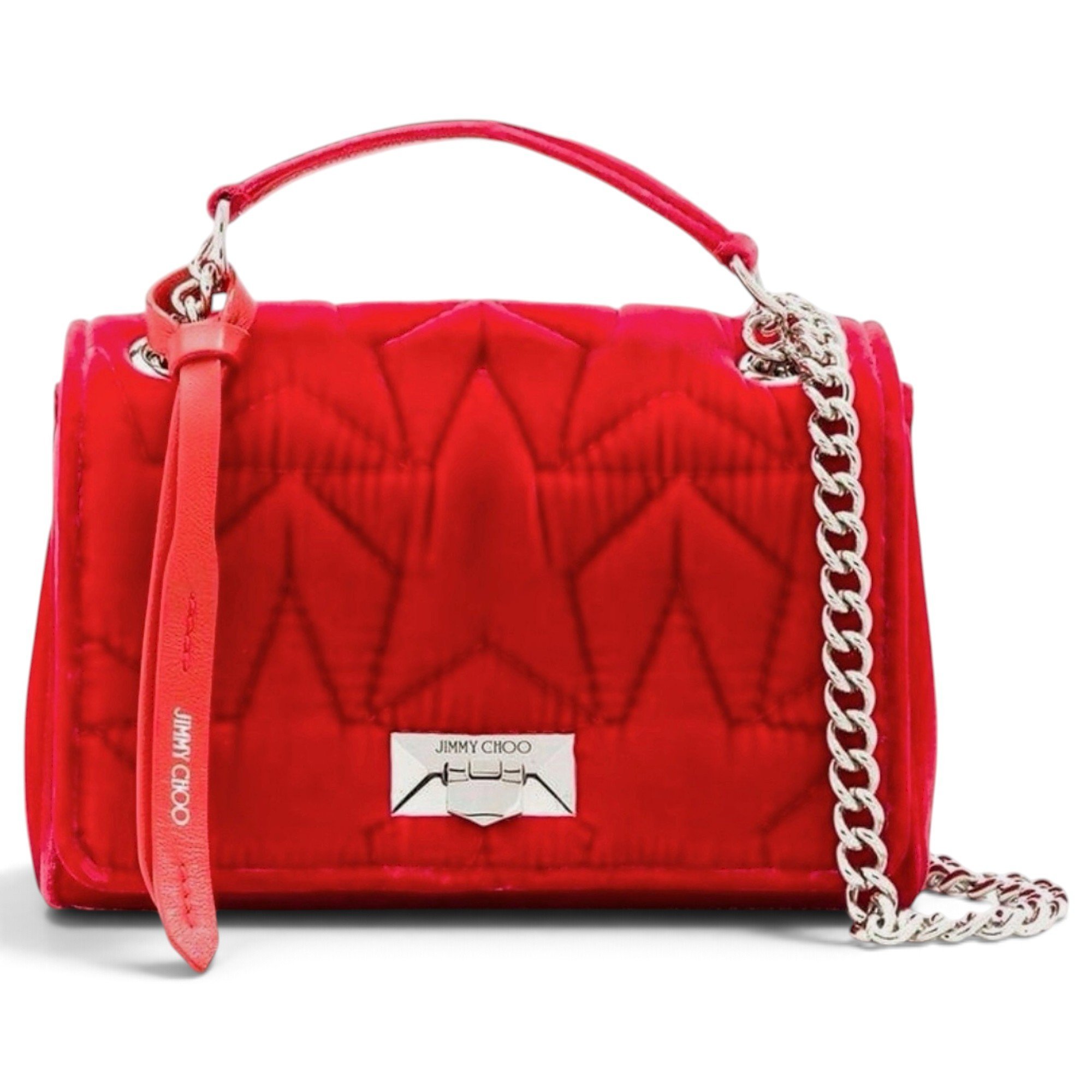 Rebel velvet handbag