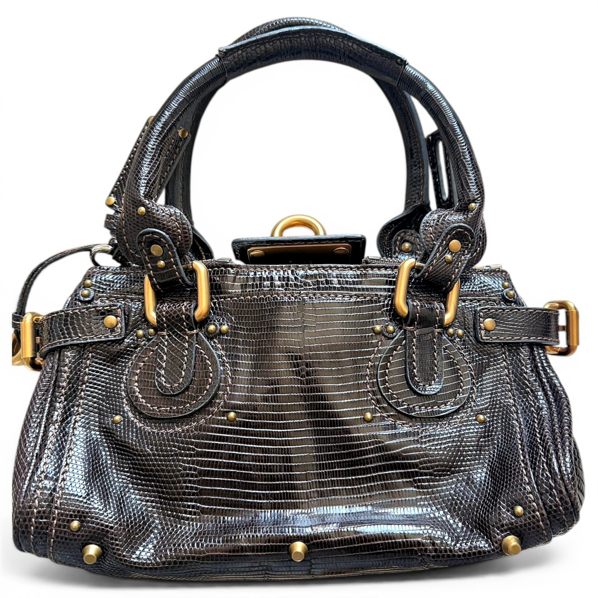 Paddington leather handbag