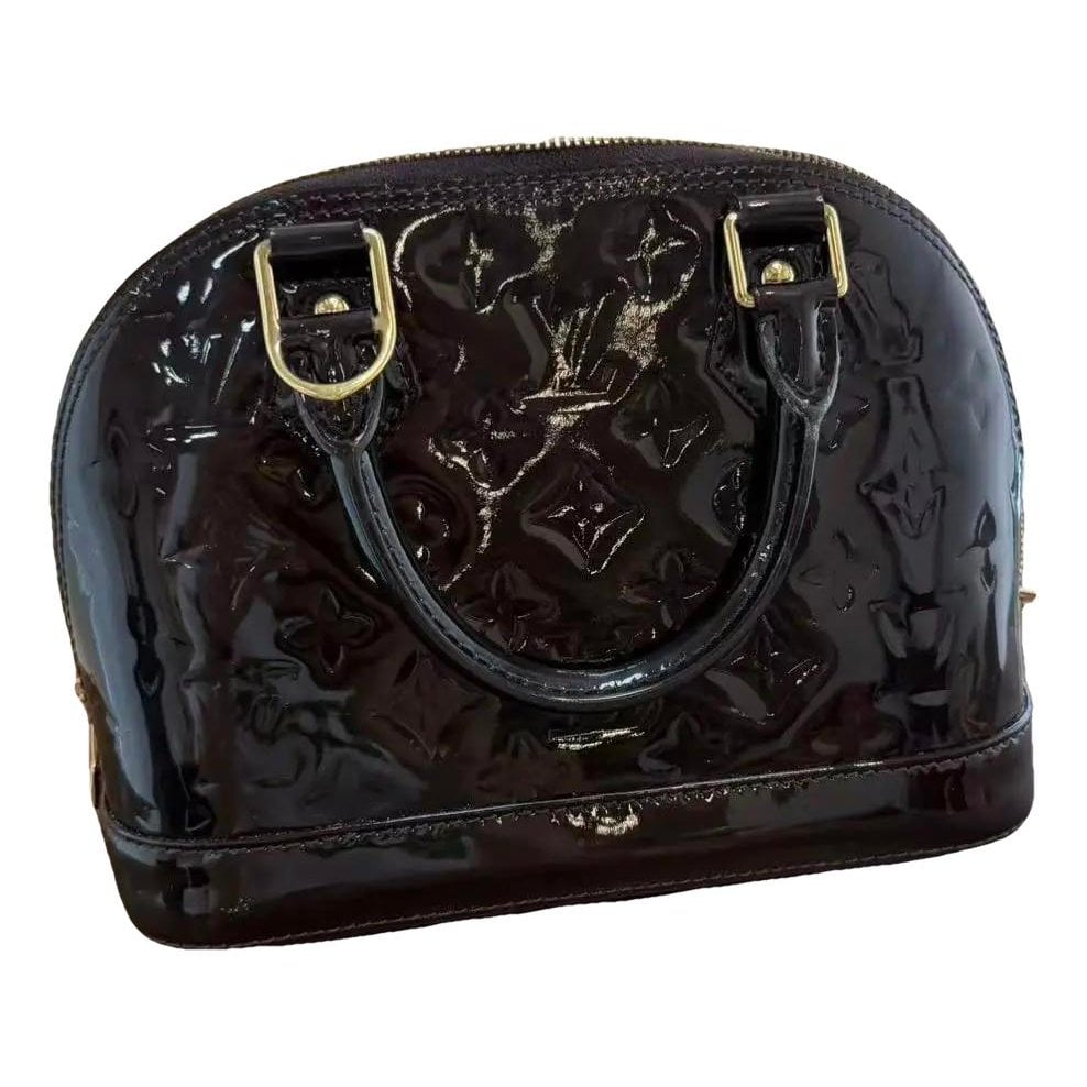 Alma BB patent leather handbag