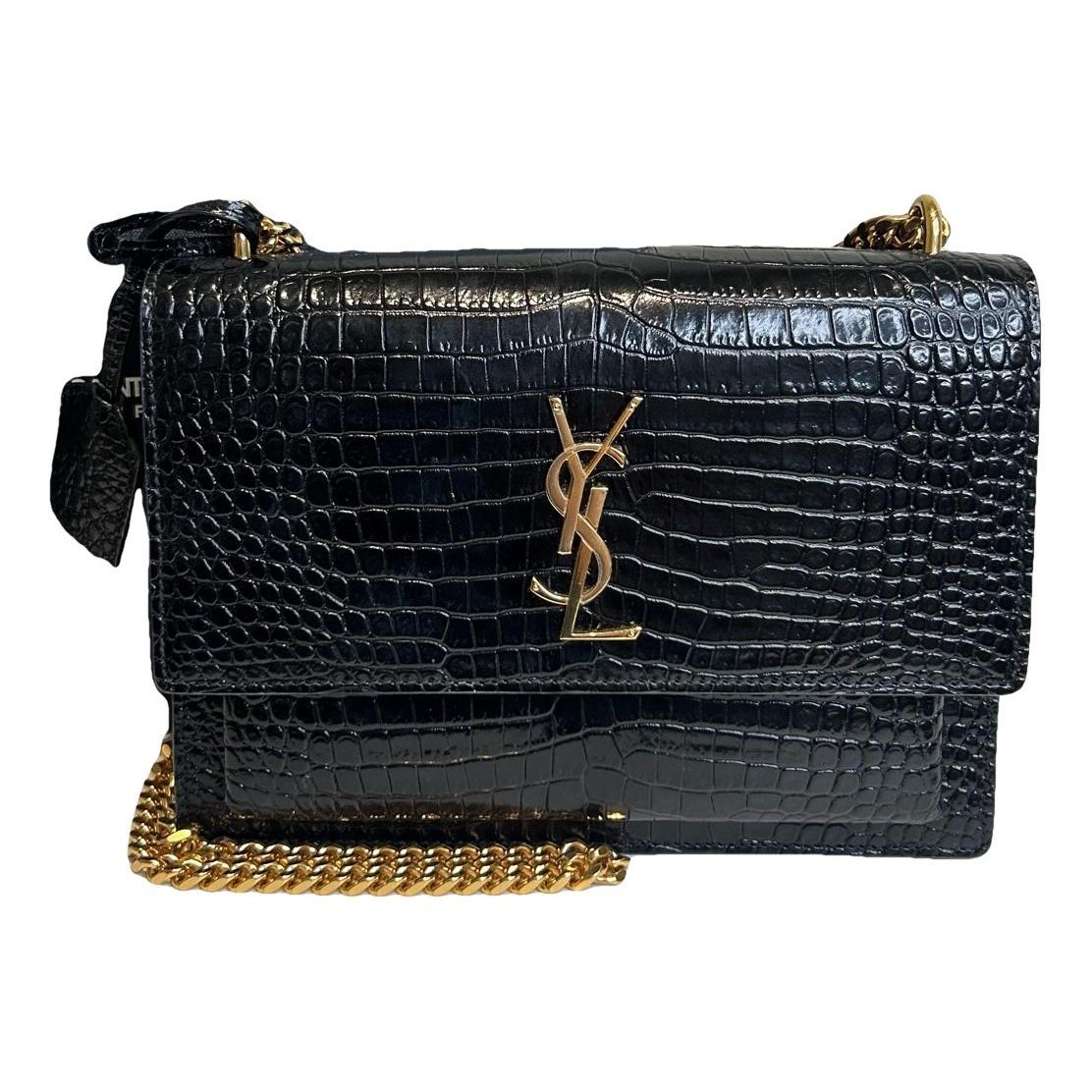 Sunset leather crossbody bag