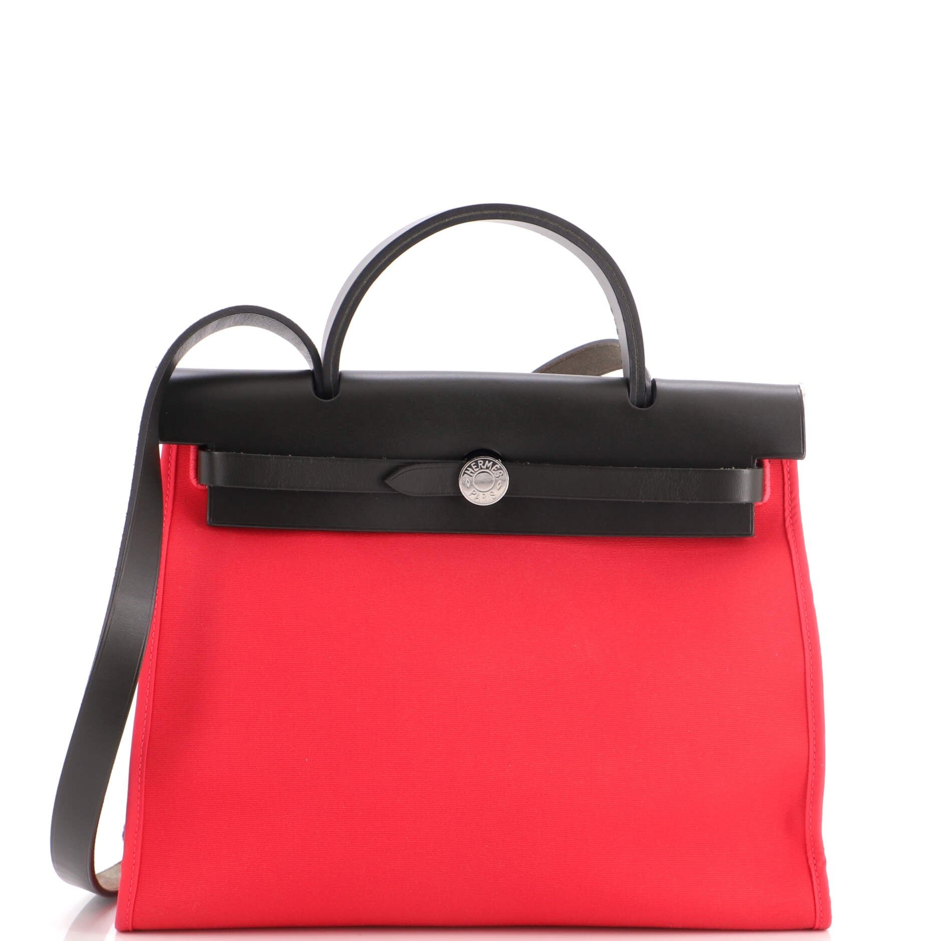 Herbag Zip Leather and Toile 31