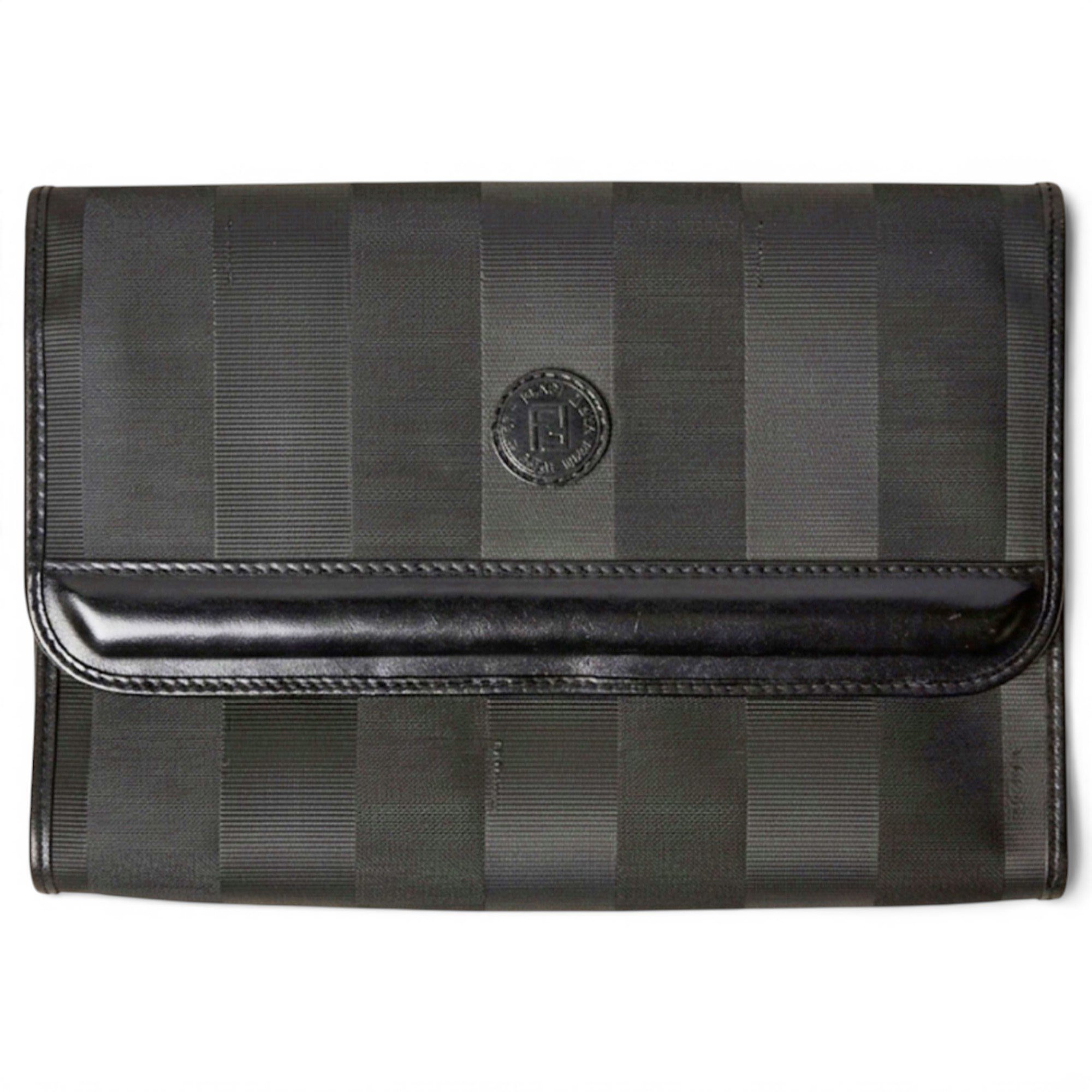 Silk clutch bag