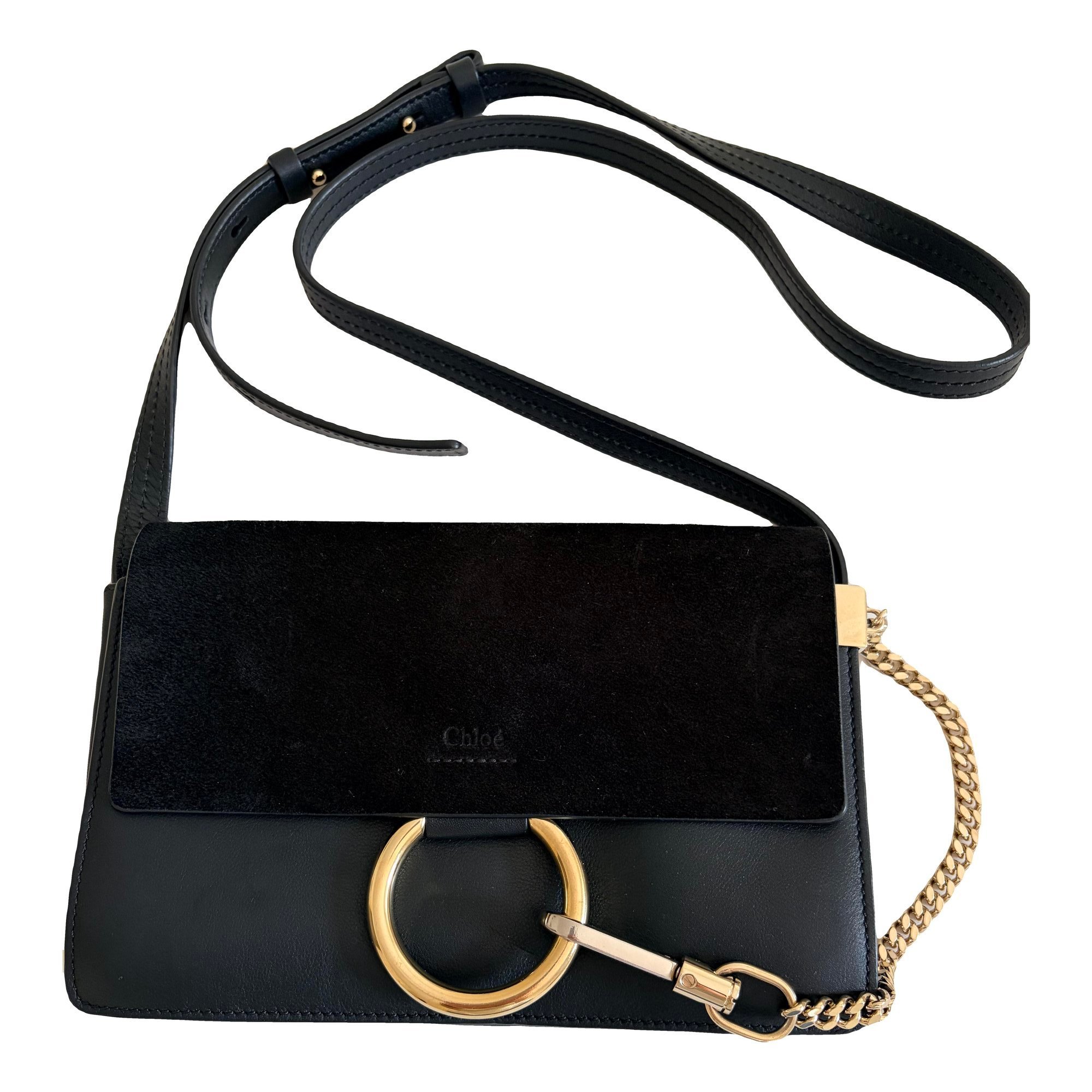 Faye leather handbag