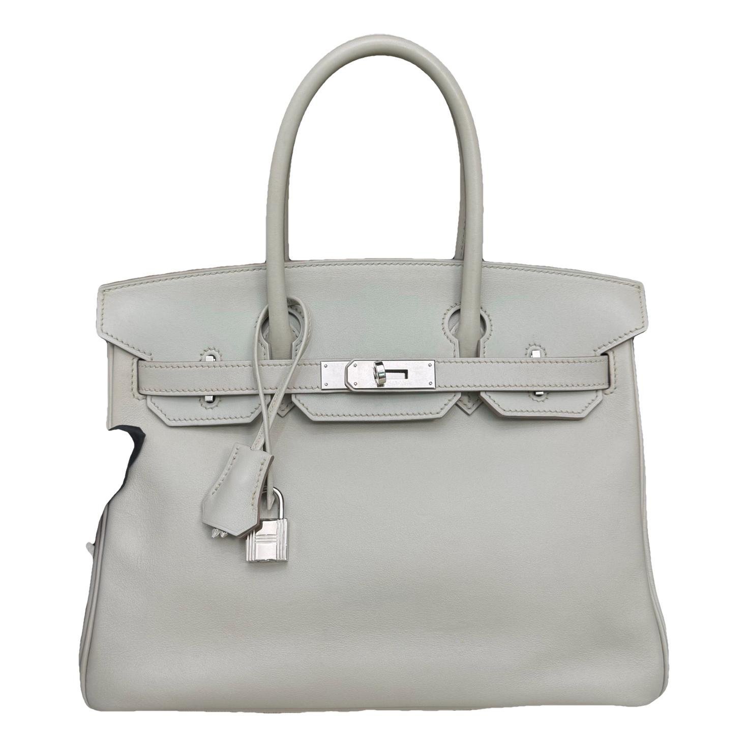 Hermes Birkin 30 leather handbag