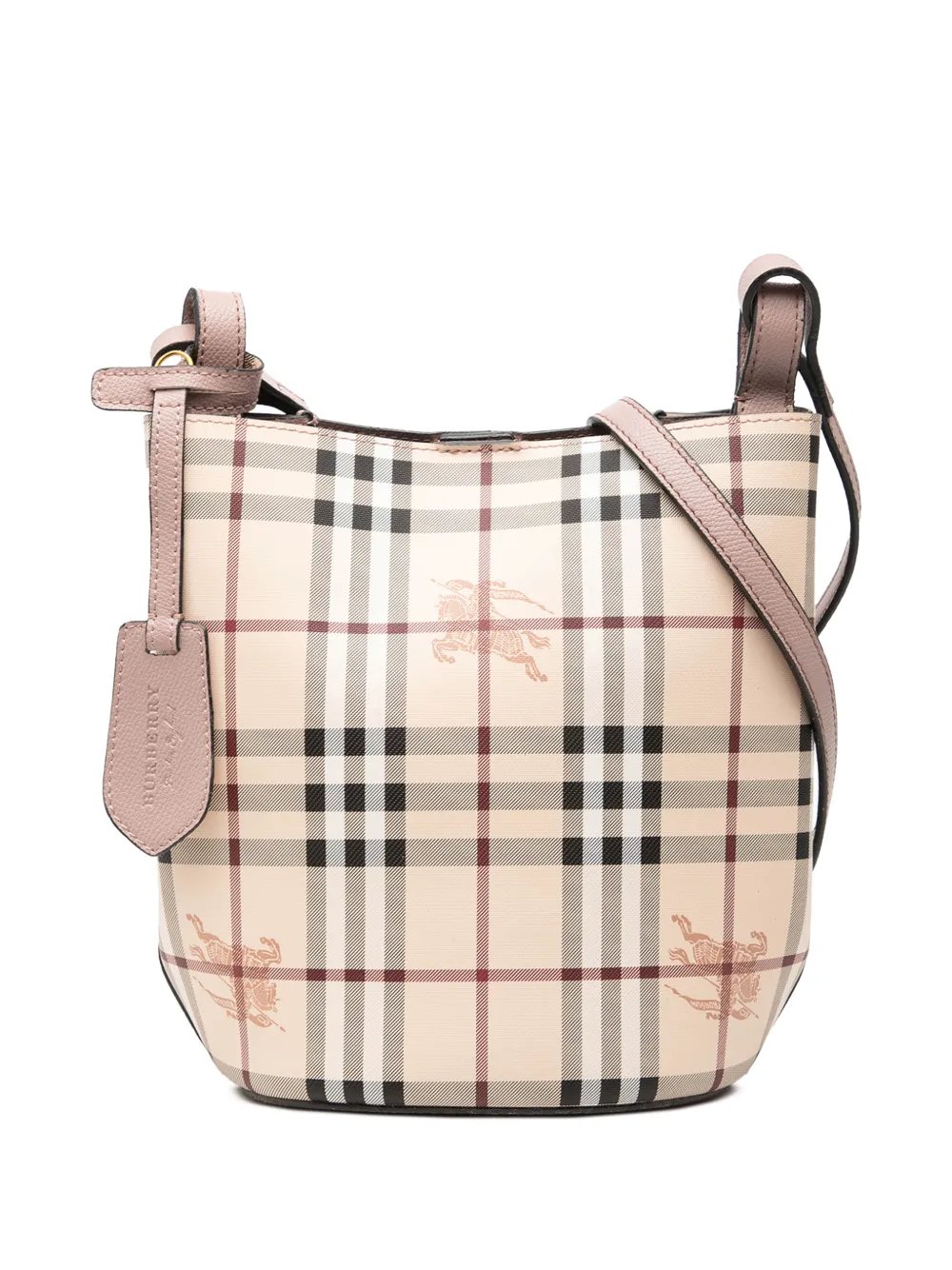 2000-2017 Haymarket Check Coated Canvas Lorne bucket bag