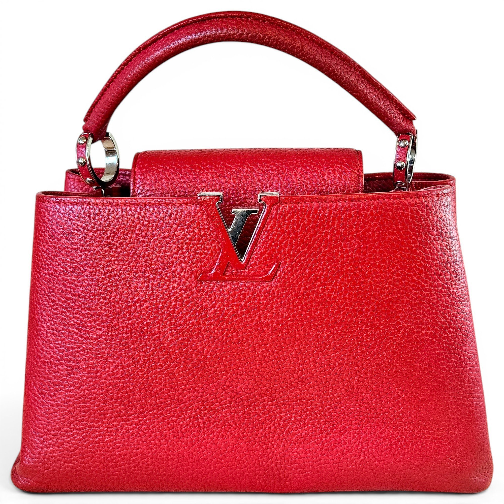 Capucines leather handbag