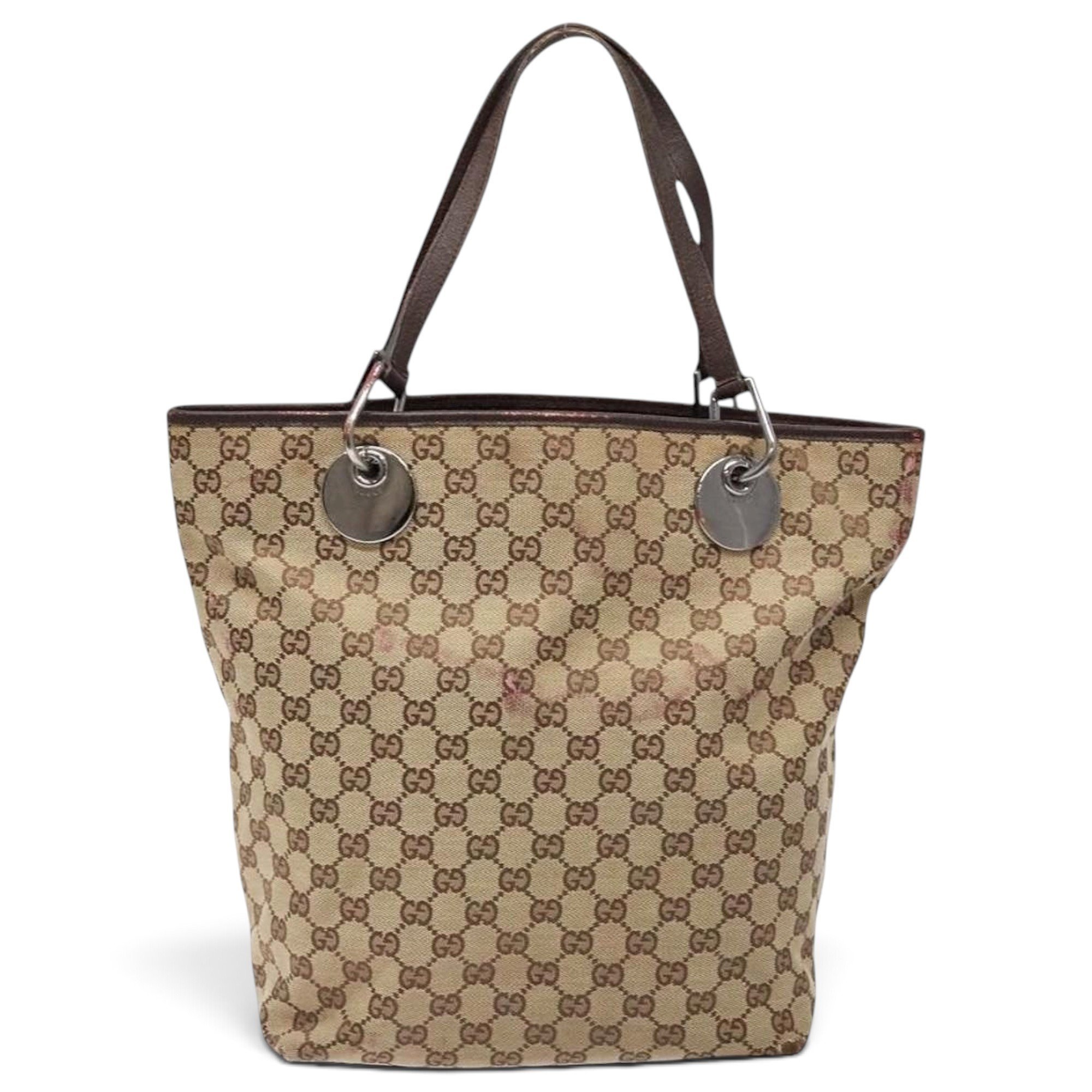 Leather tote