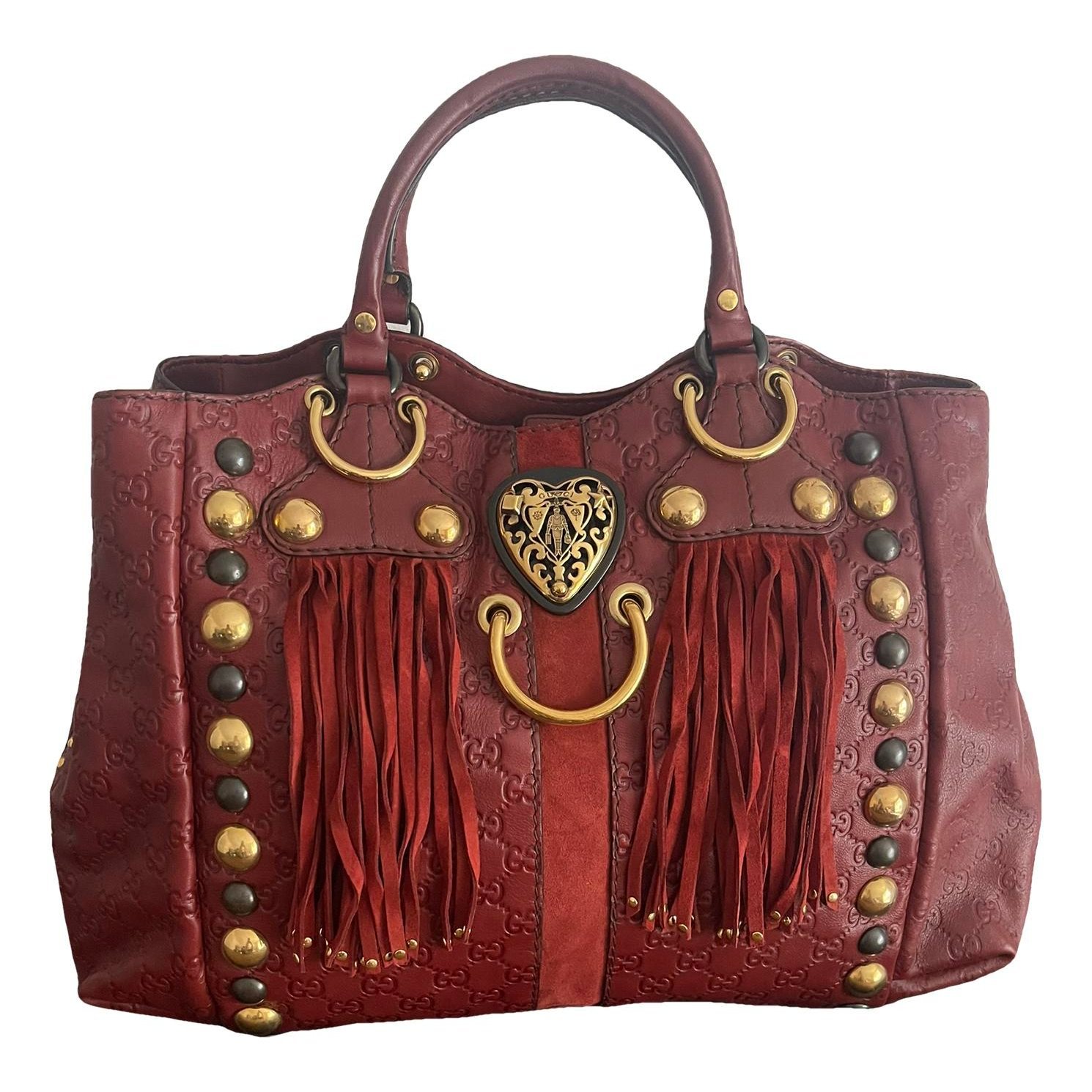 Babouska Hysteria leather tote