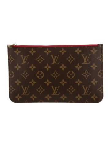 Louis Vuitton LV Monogram Neverfull Pouch