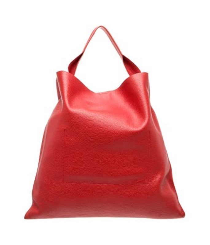 Jil Sander Sander Leather Hobo