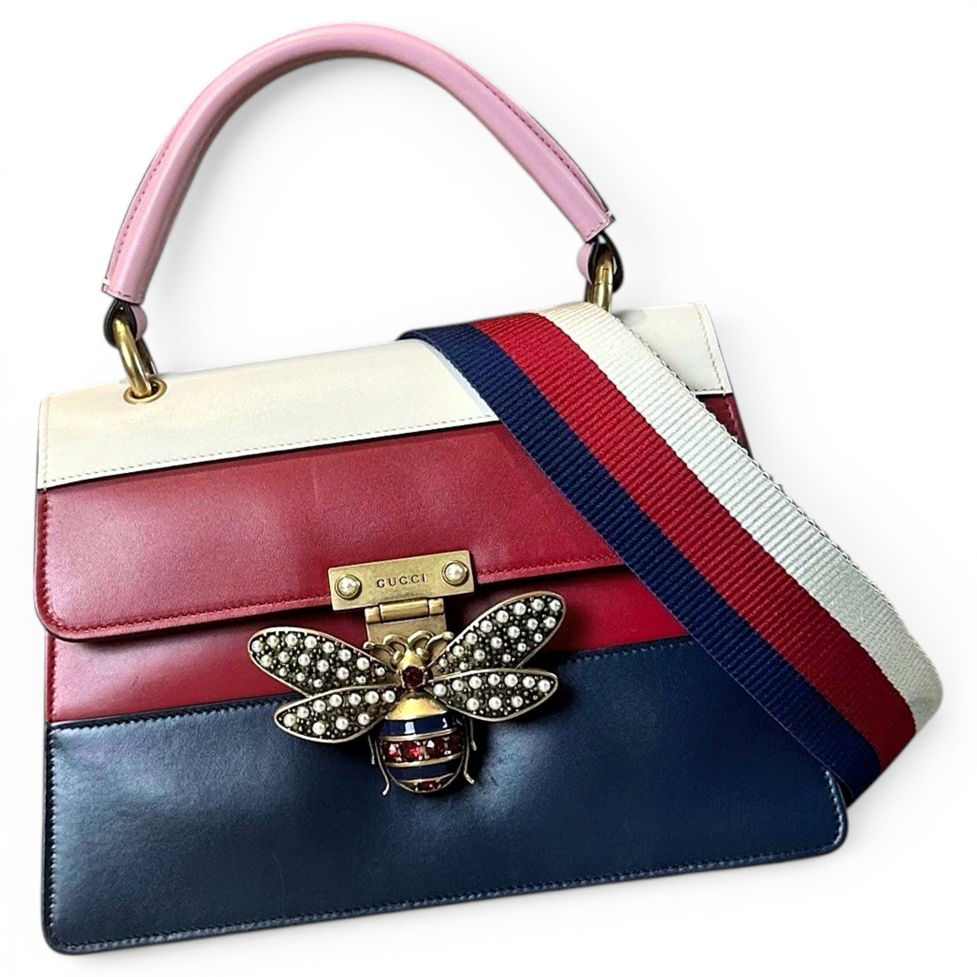 Queen Margaret leather handbag