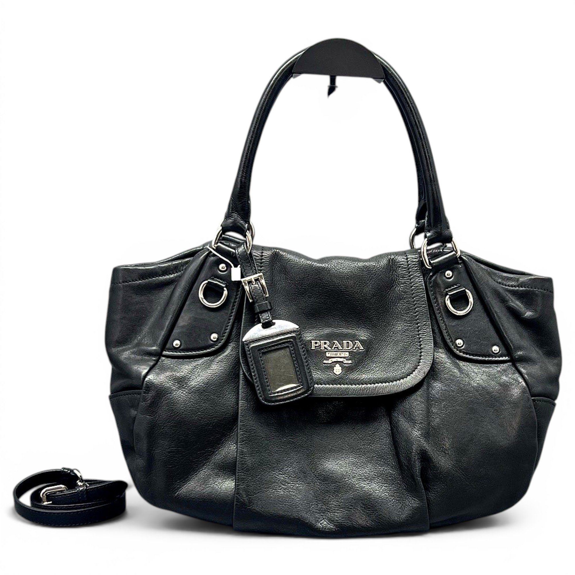 Leather handbag