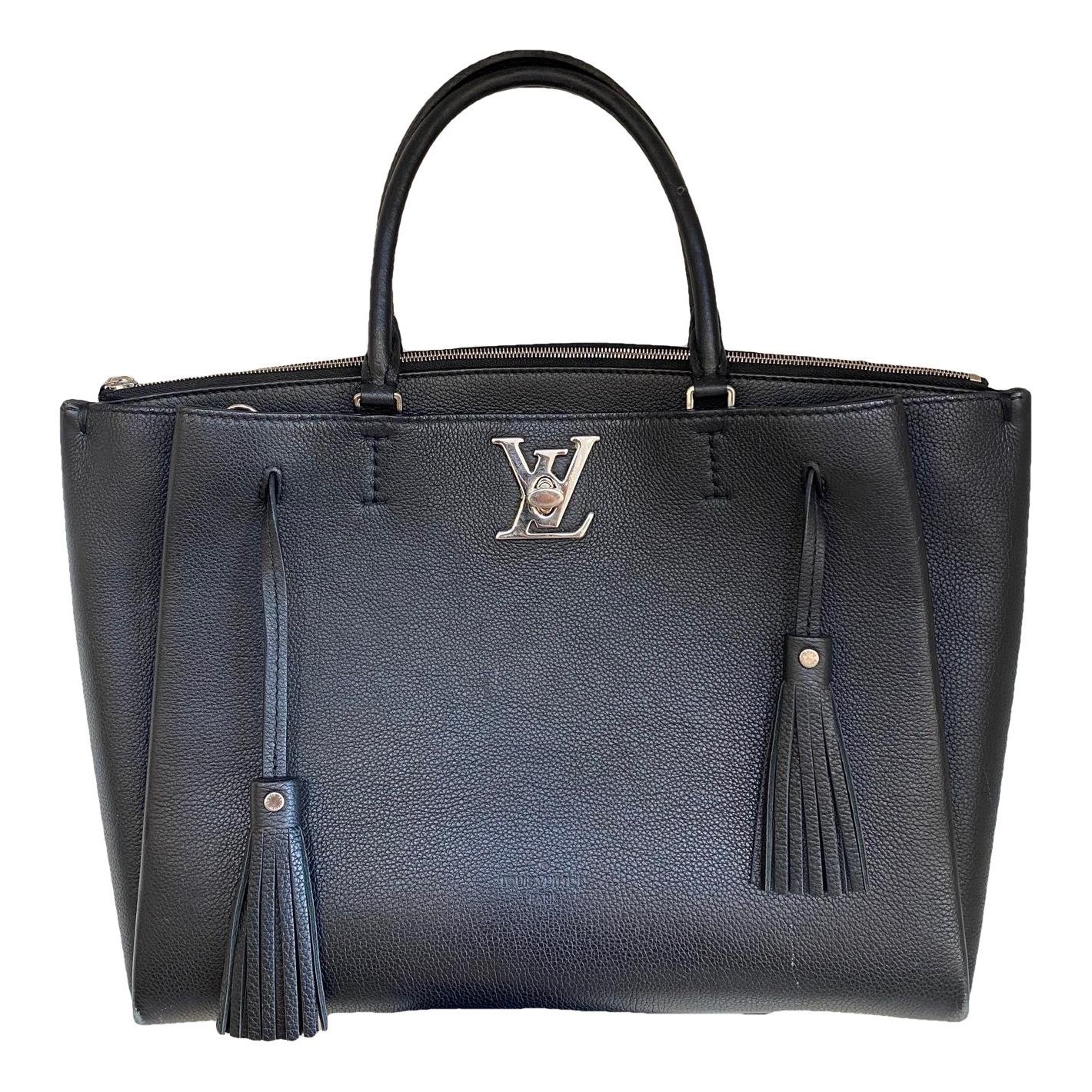 Lockmeto leather handbag