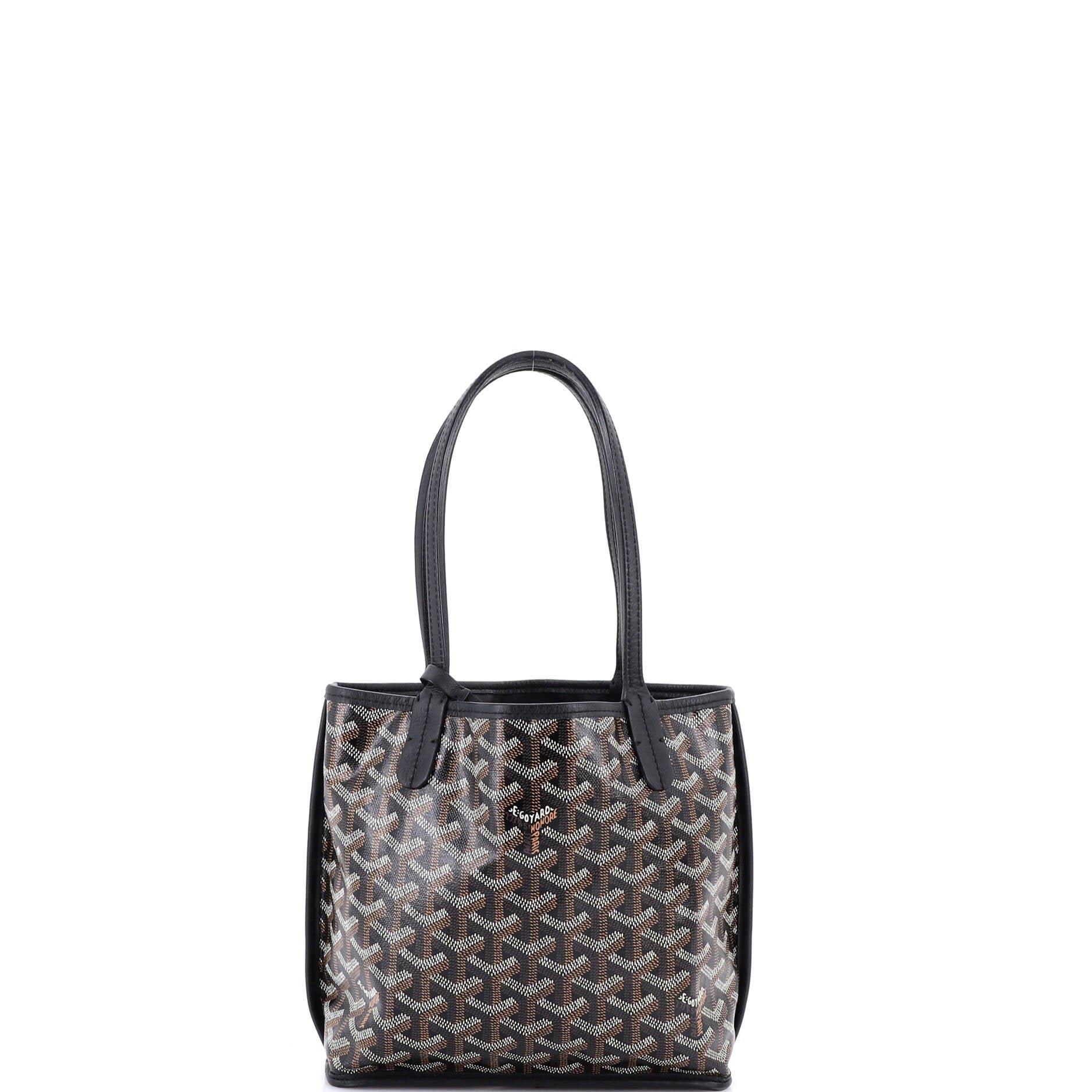 Goyard Anjou Reversible Tote Coated Canvas Mini