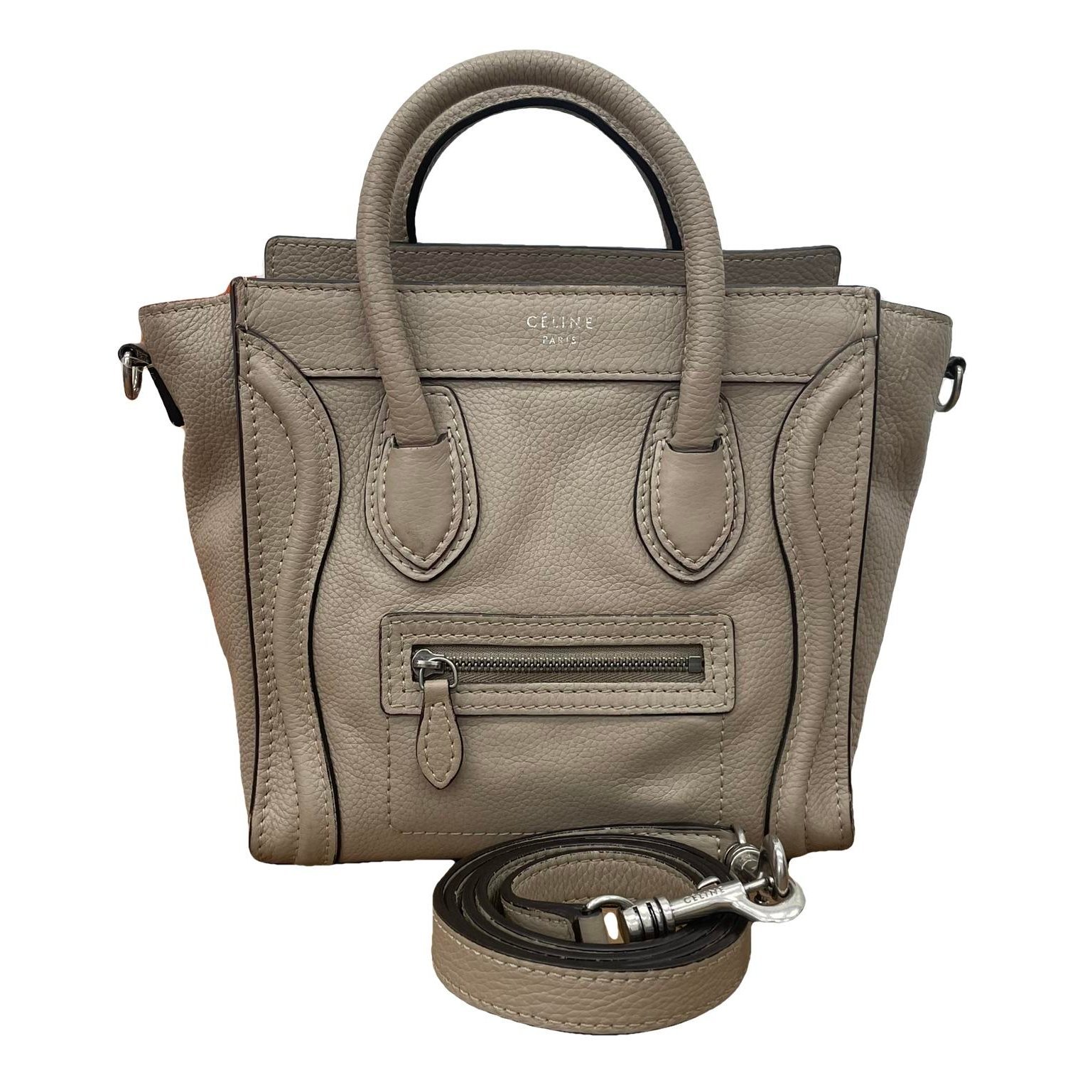 Luggage leather handbag
