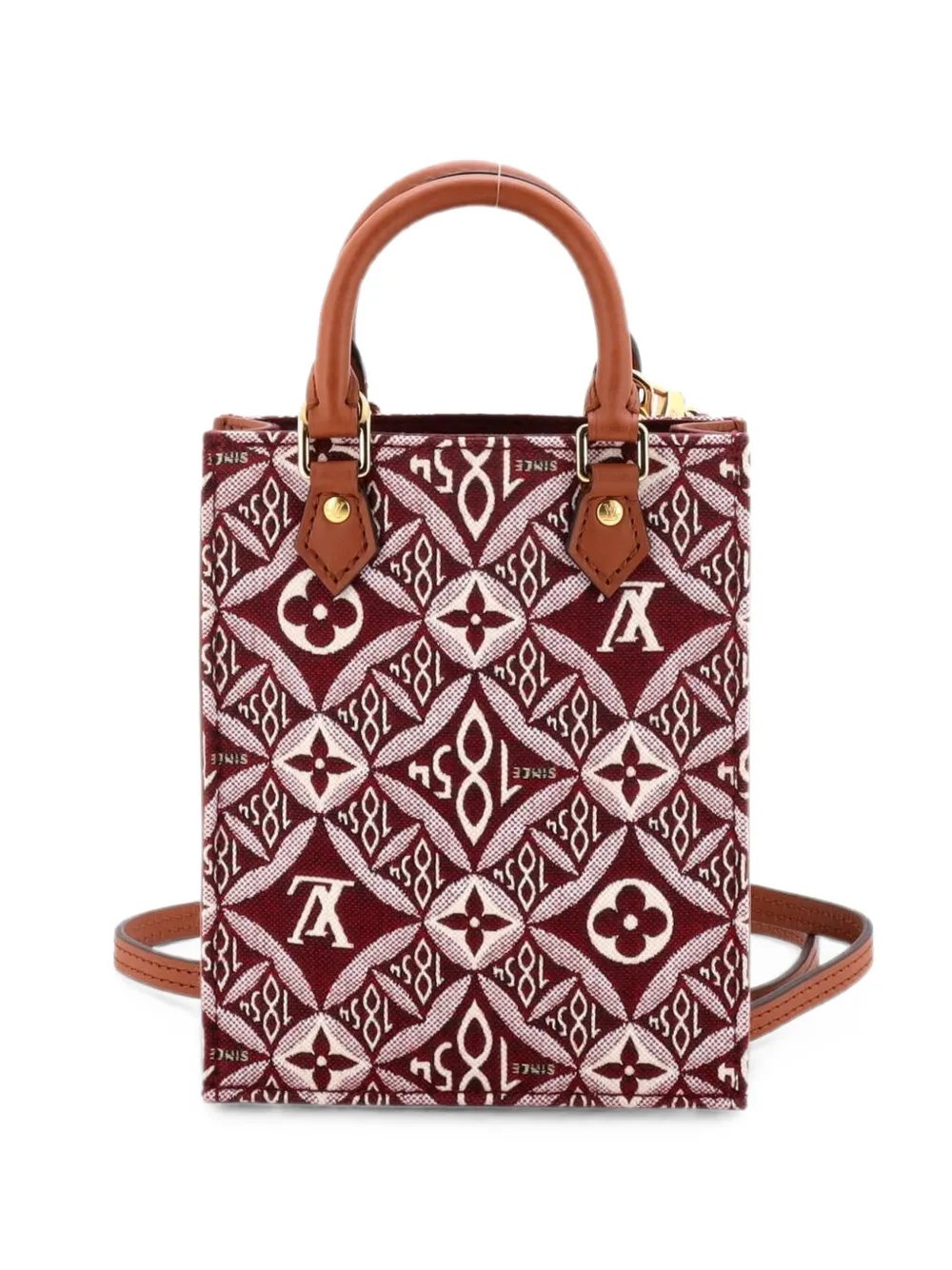 Petit Sac Plat Bag Limited Edition Since 1854 Monogram Jacquard crossbody bag