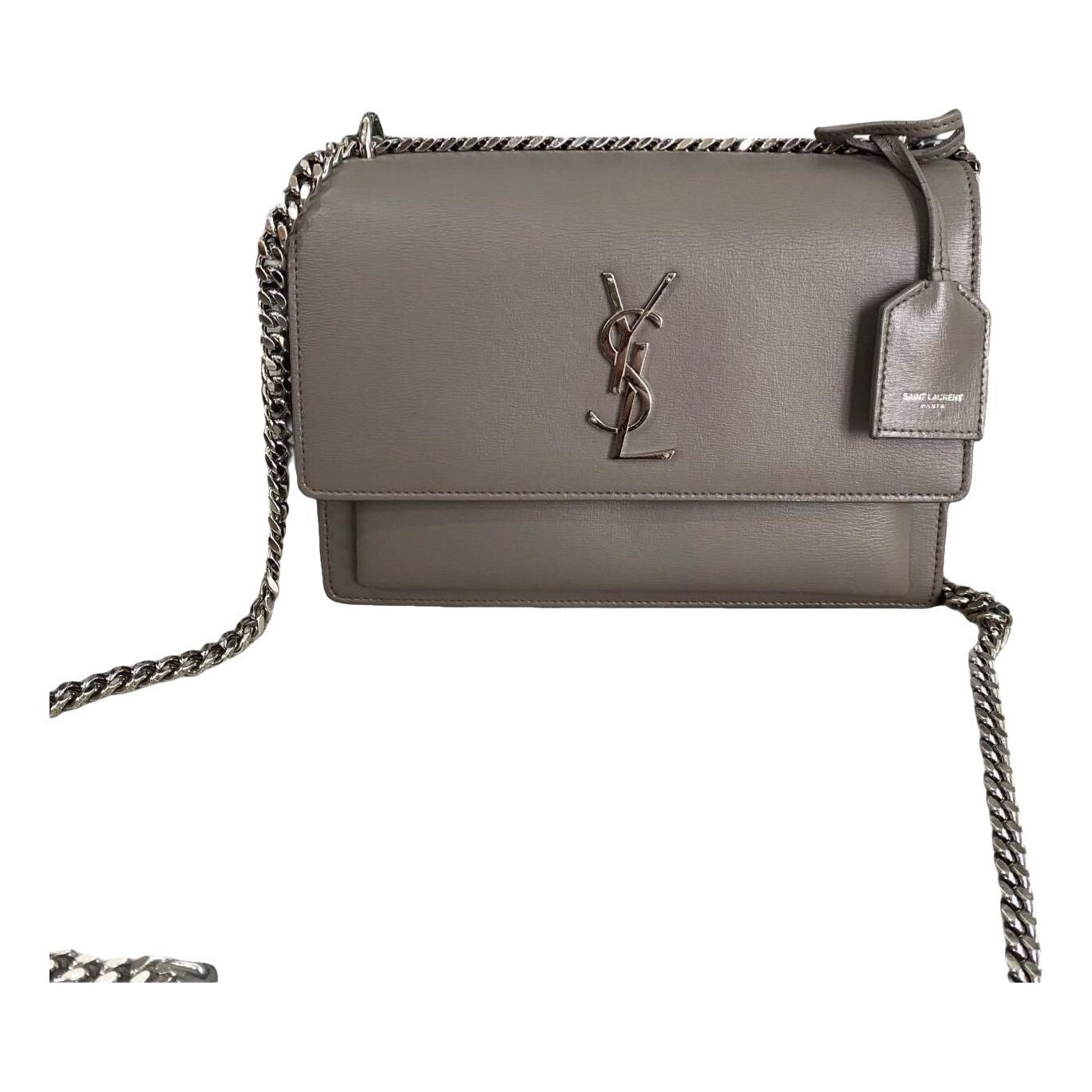 Sunset leather crossbody bag