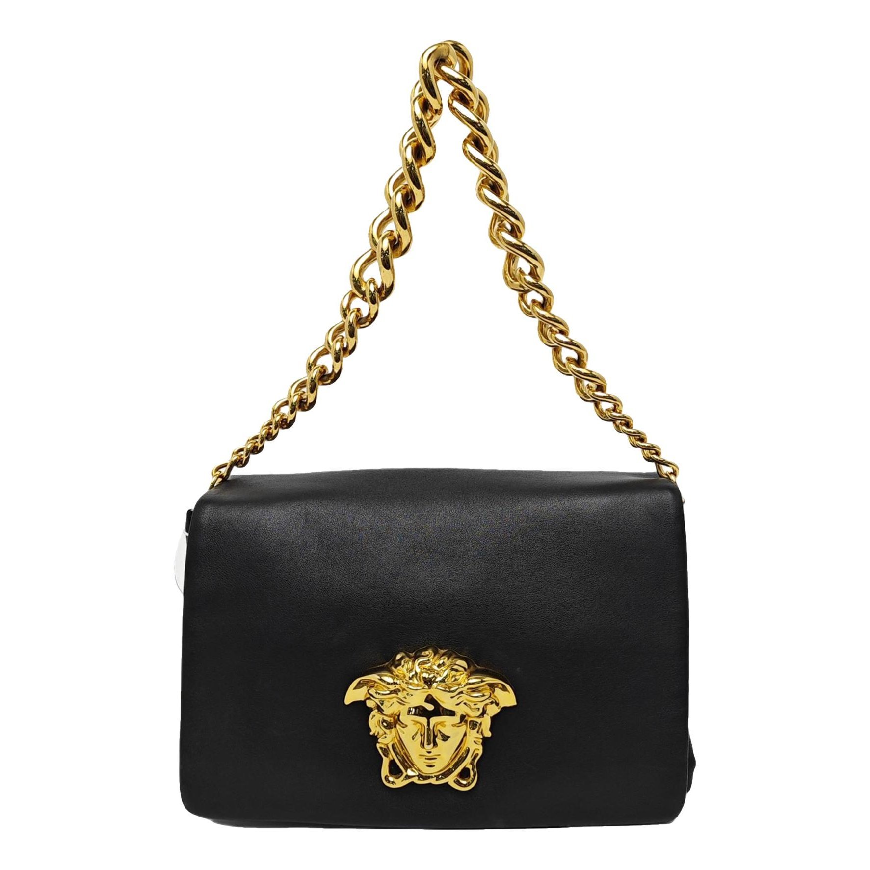 Greca Goddess leather handbag
