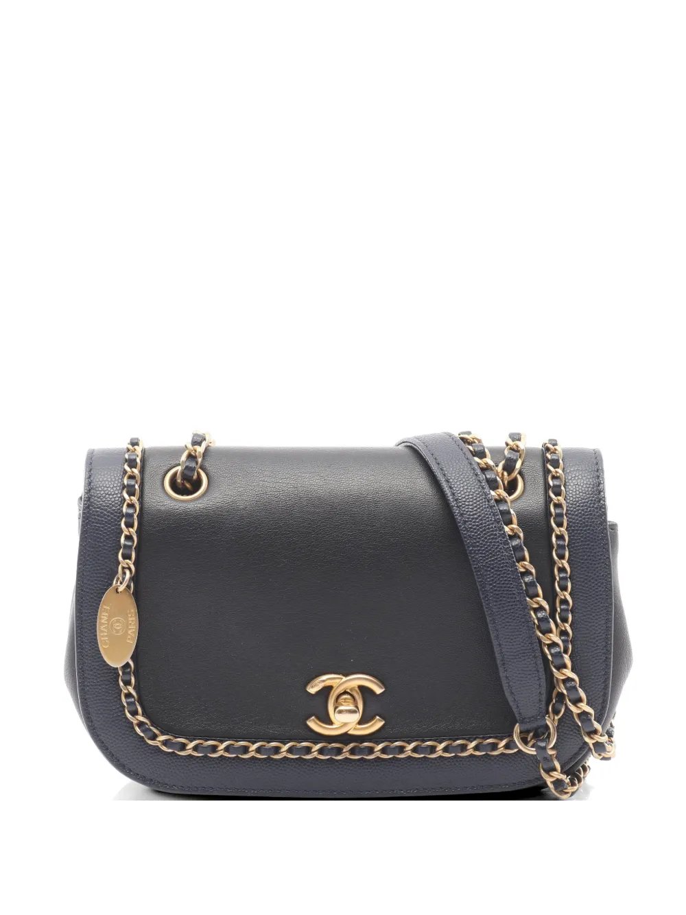 2019 chain-around flap shoulder bag