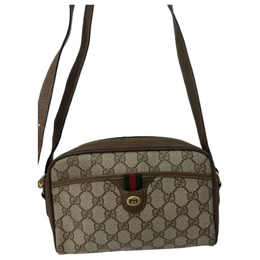 Ophidia leather crossbody bag