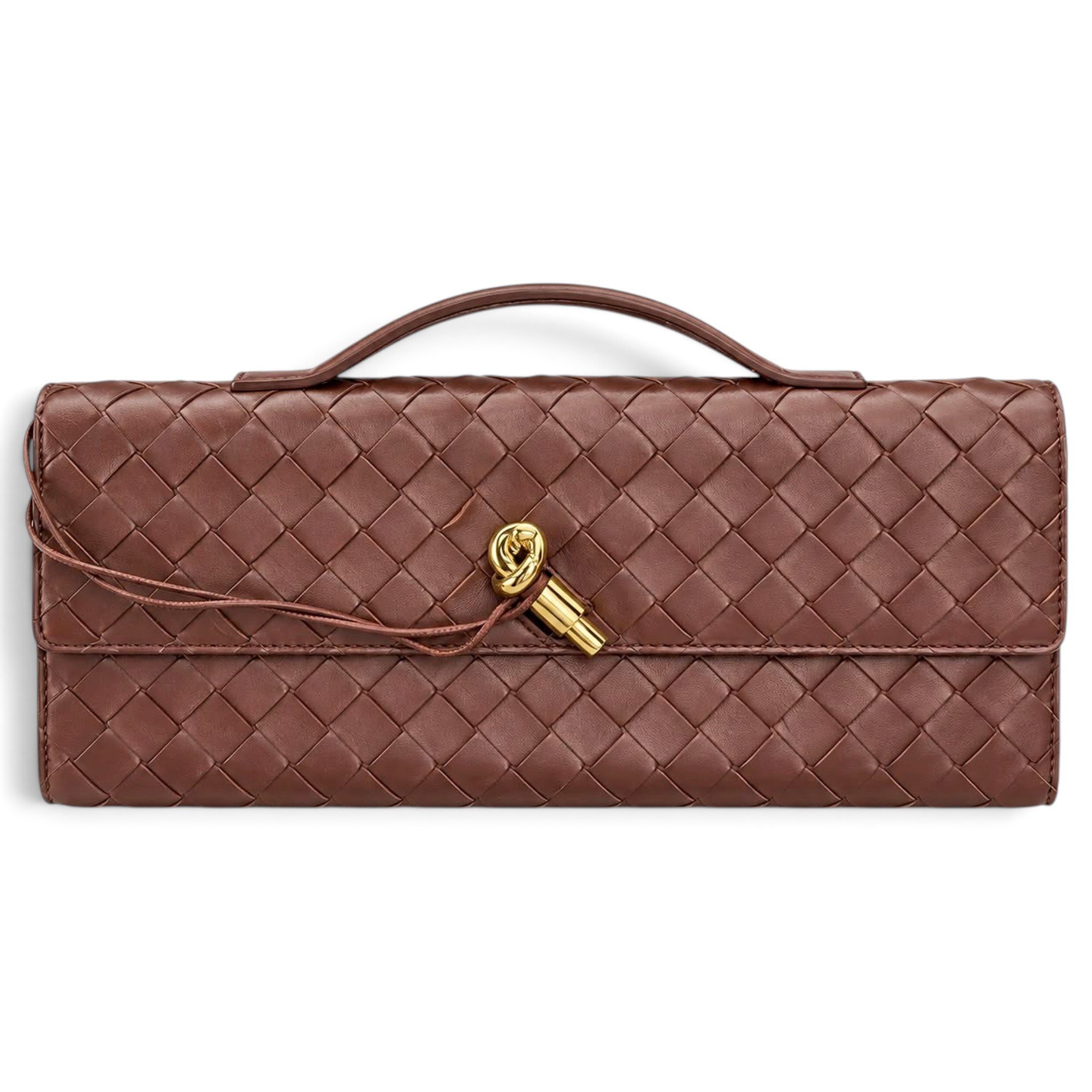 Andiamo leather clutch bag