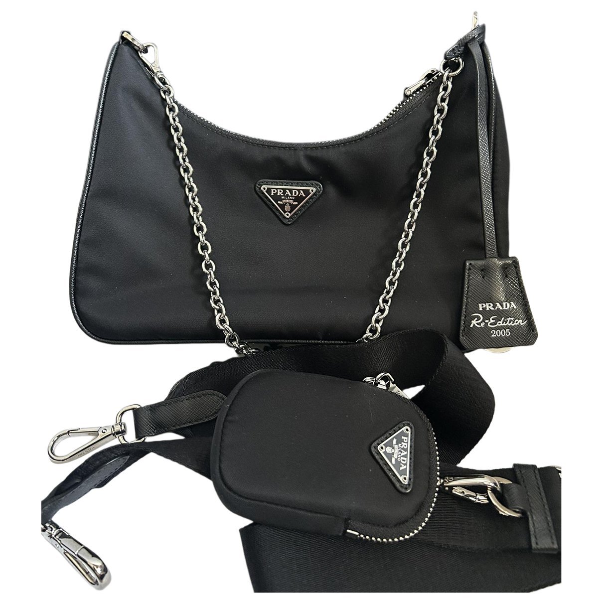 Re-Edition 2005 cloth handbag