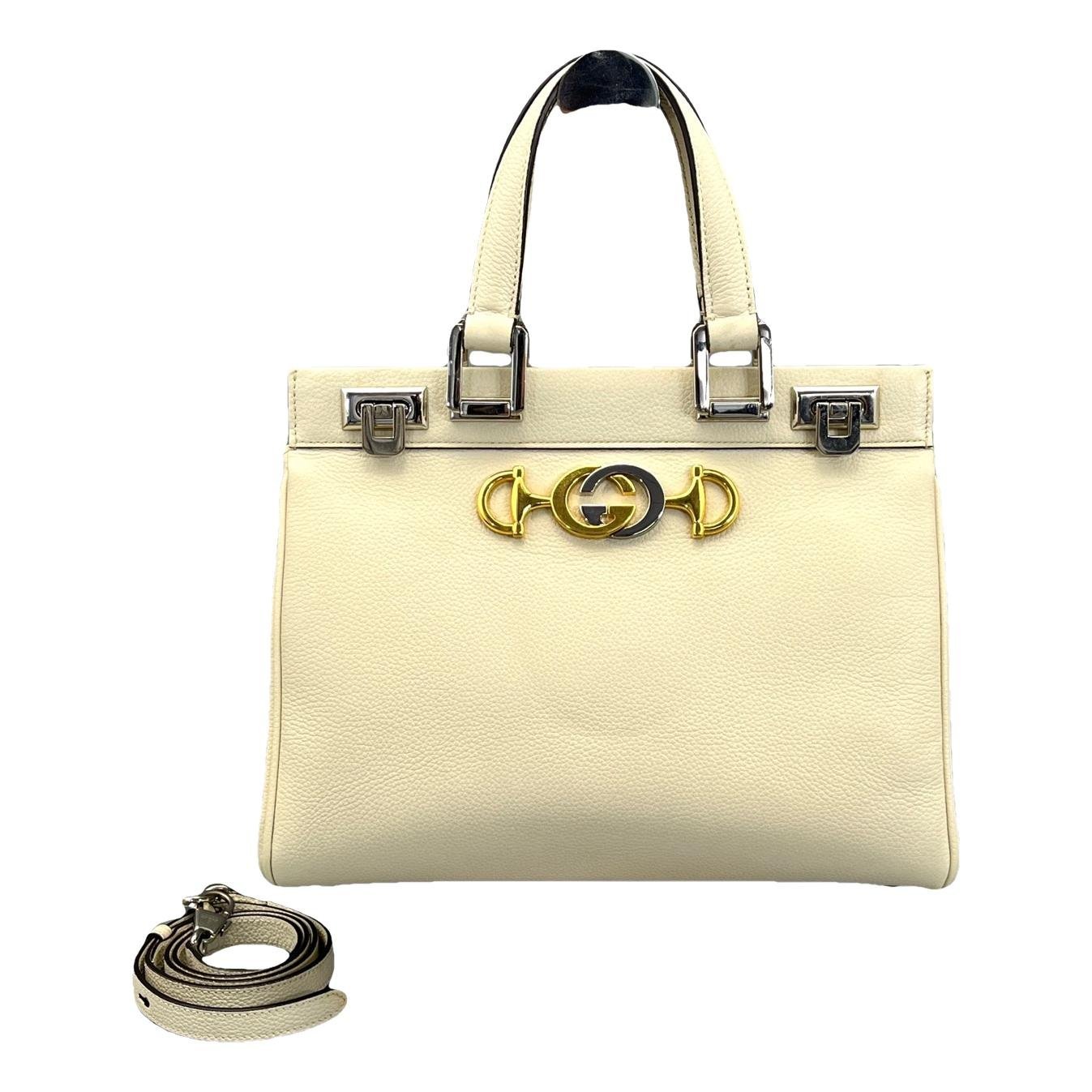 Zumi leather handbag
