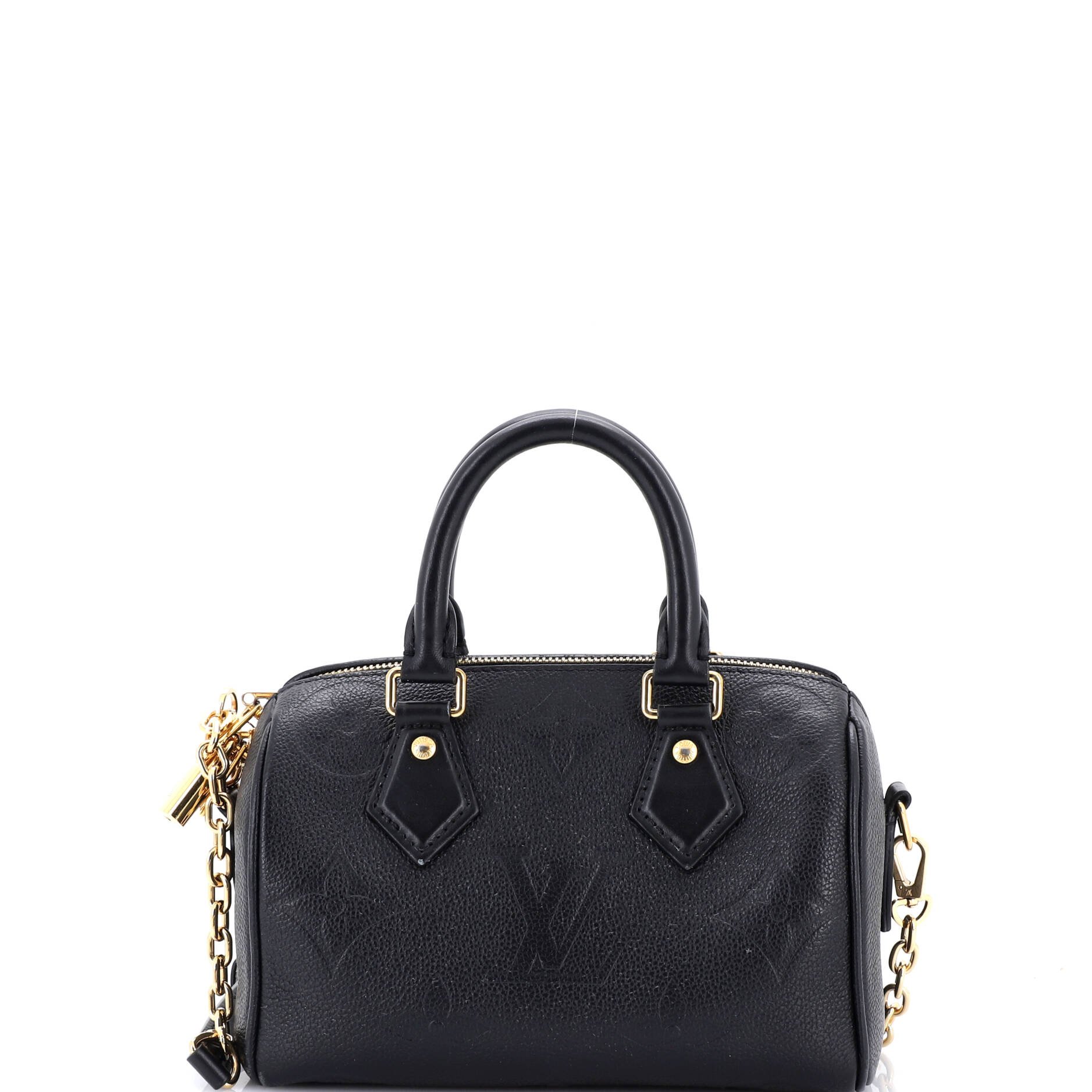 Louis Vuitton Speedy Bandouliere Bag Monogram Empreinte Giant 20