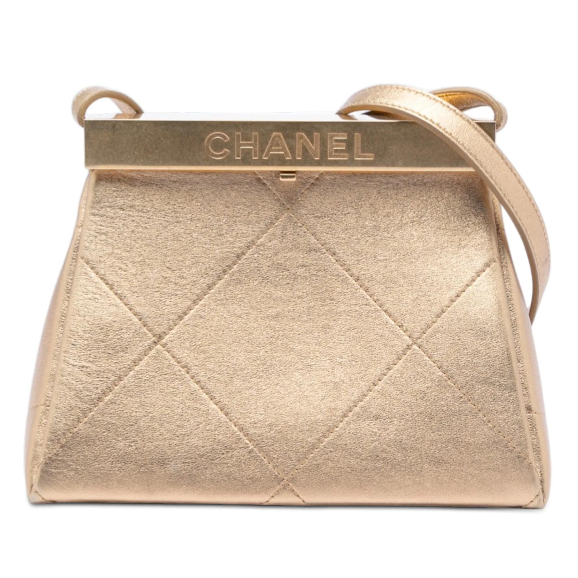 Cambon Small Rectangle leather handbag