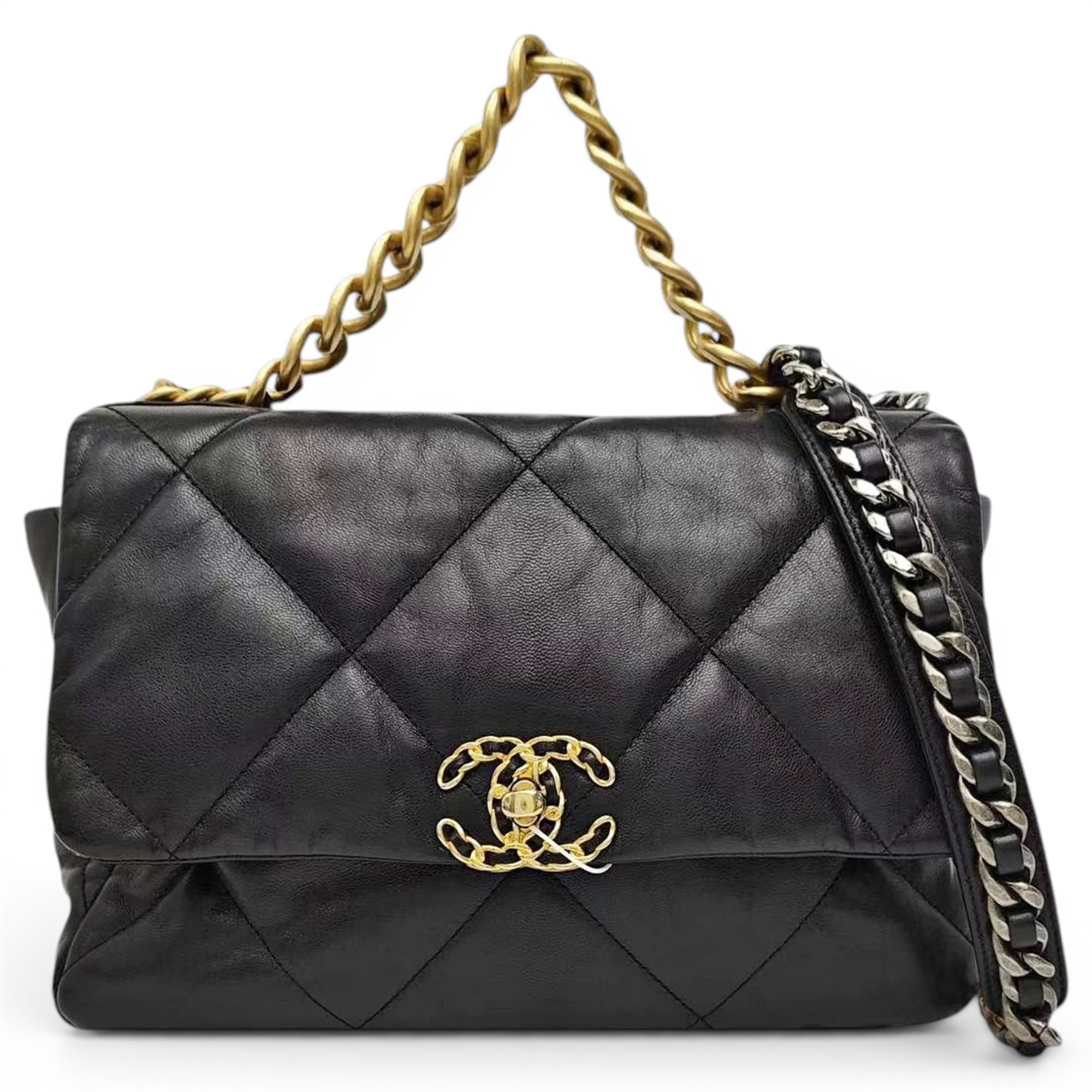 Chanel 19 leather handbag