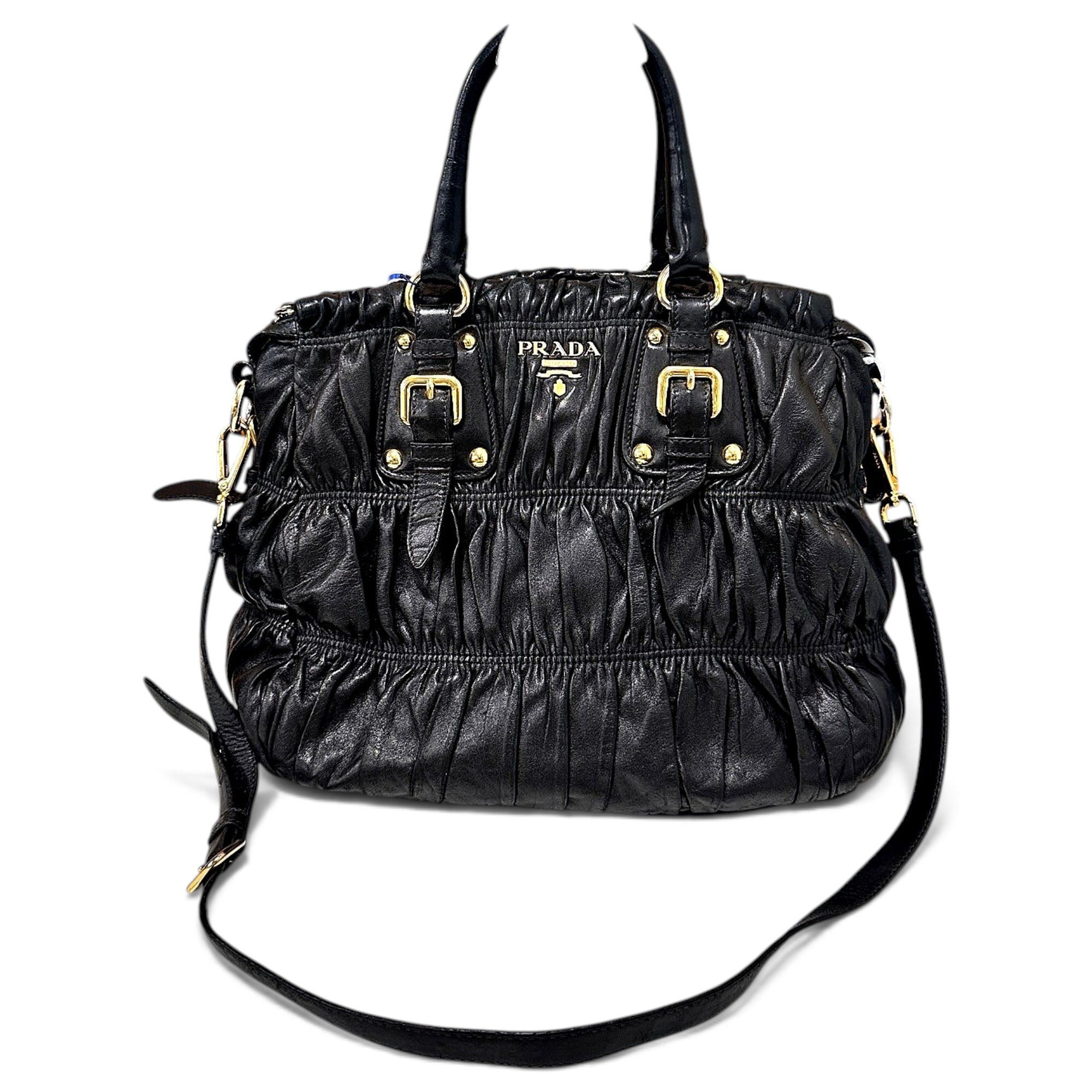 Leather handbag