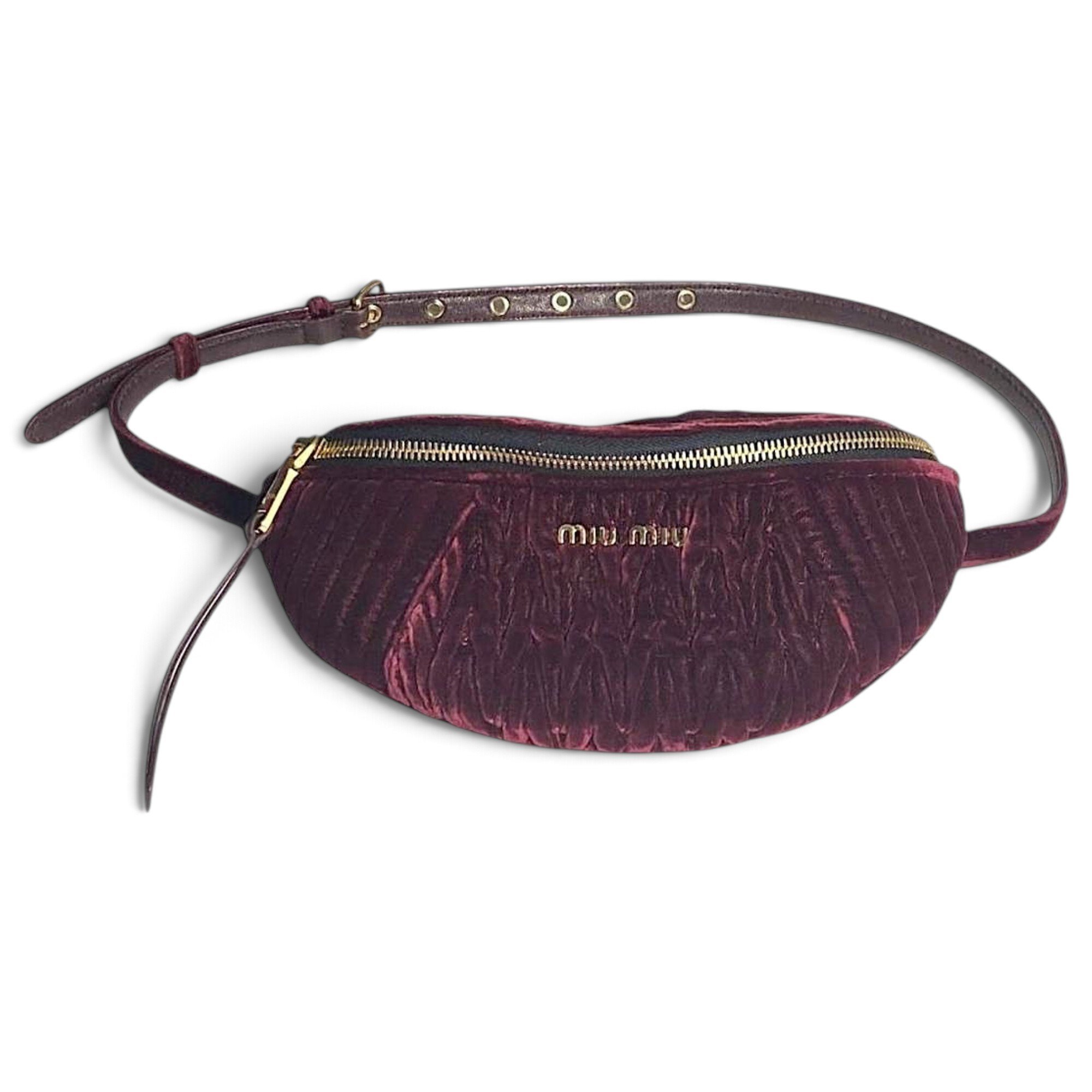 Miu Miu Velvet backpack