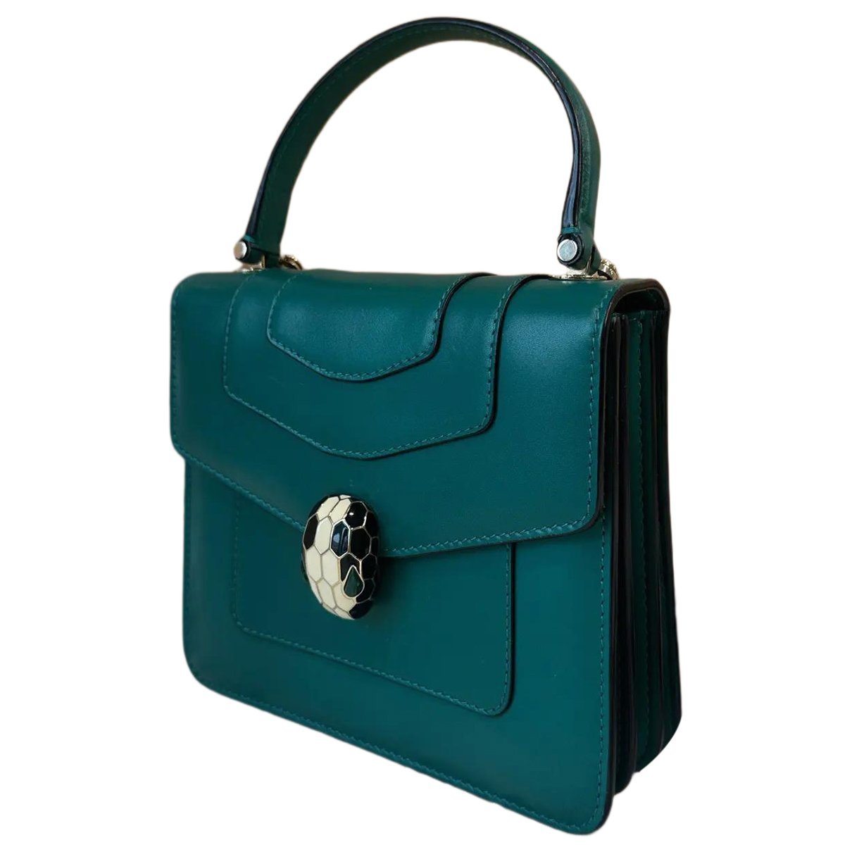 Serpenti leather crossbody bag
