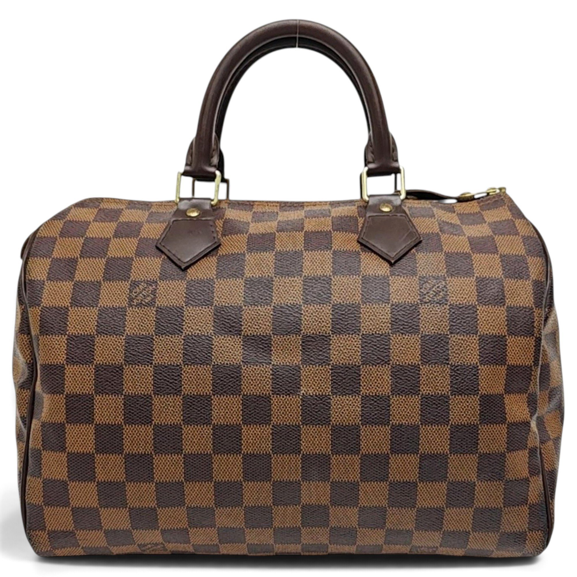 Nano Speedy / Mini HL leather handbag