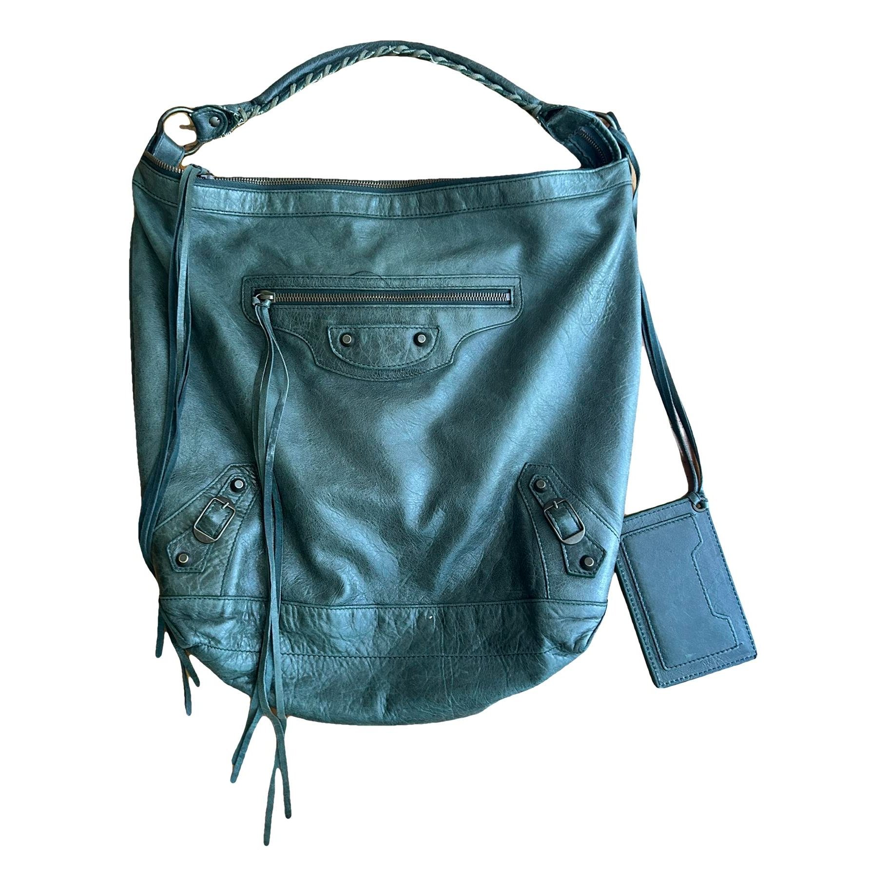 Courier XL leather handbag