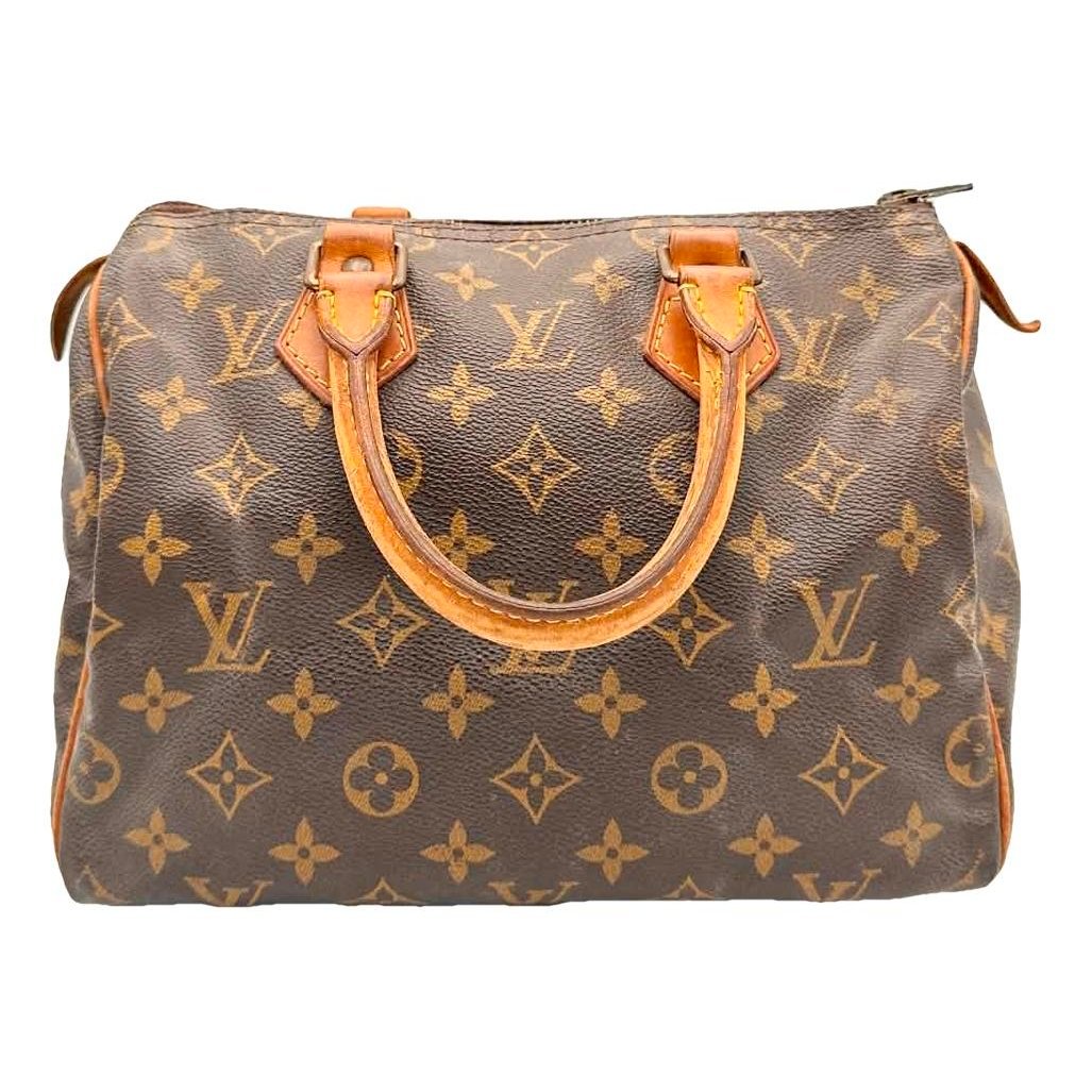 Speedy leather handbag