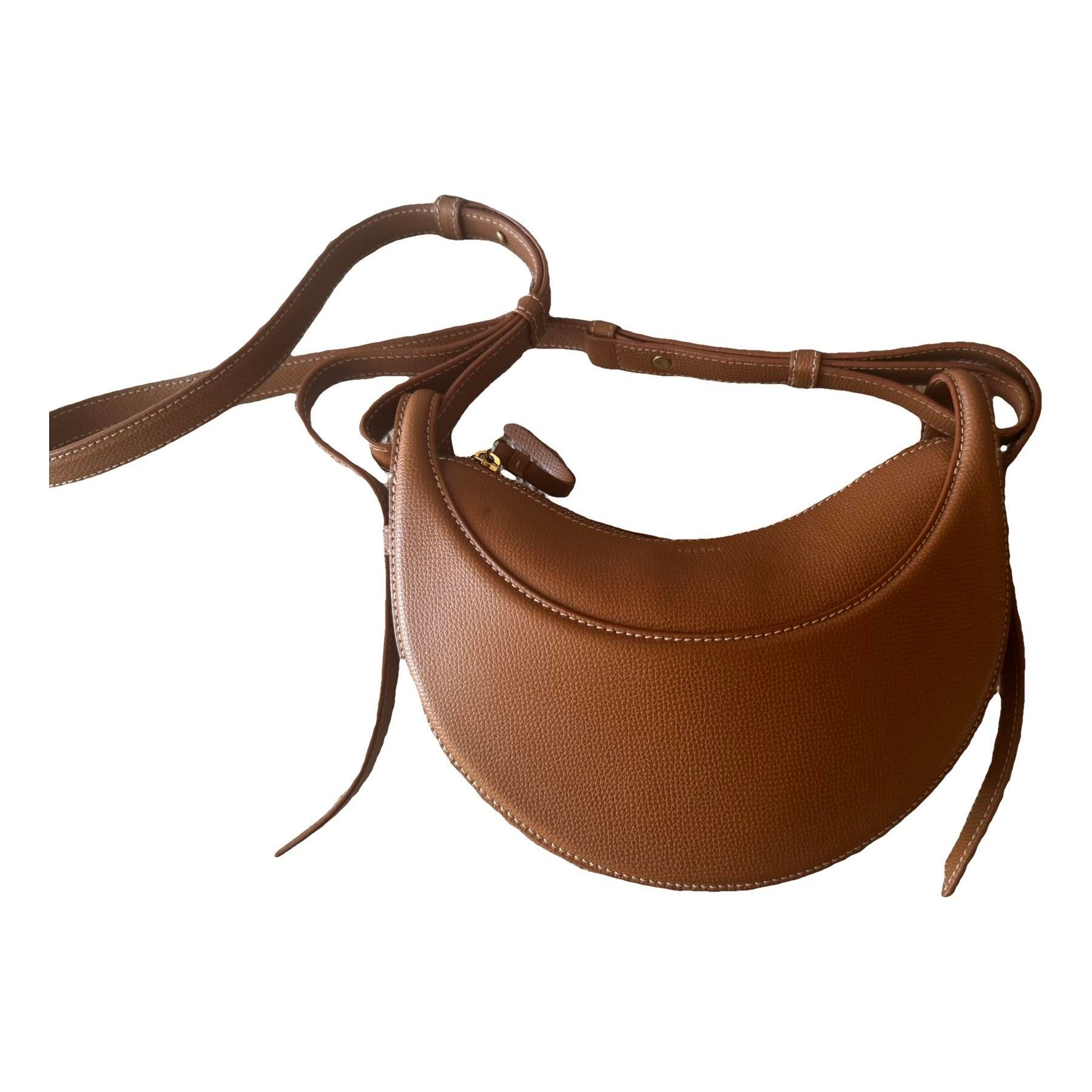 Numéro Dix leather crossbody bag