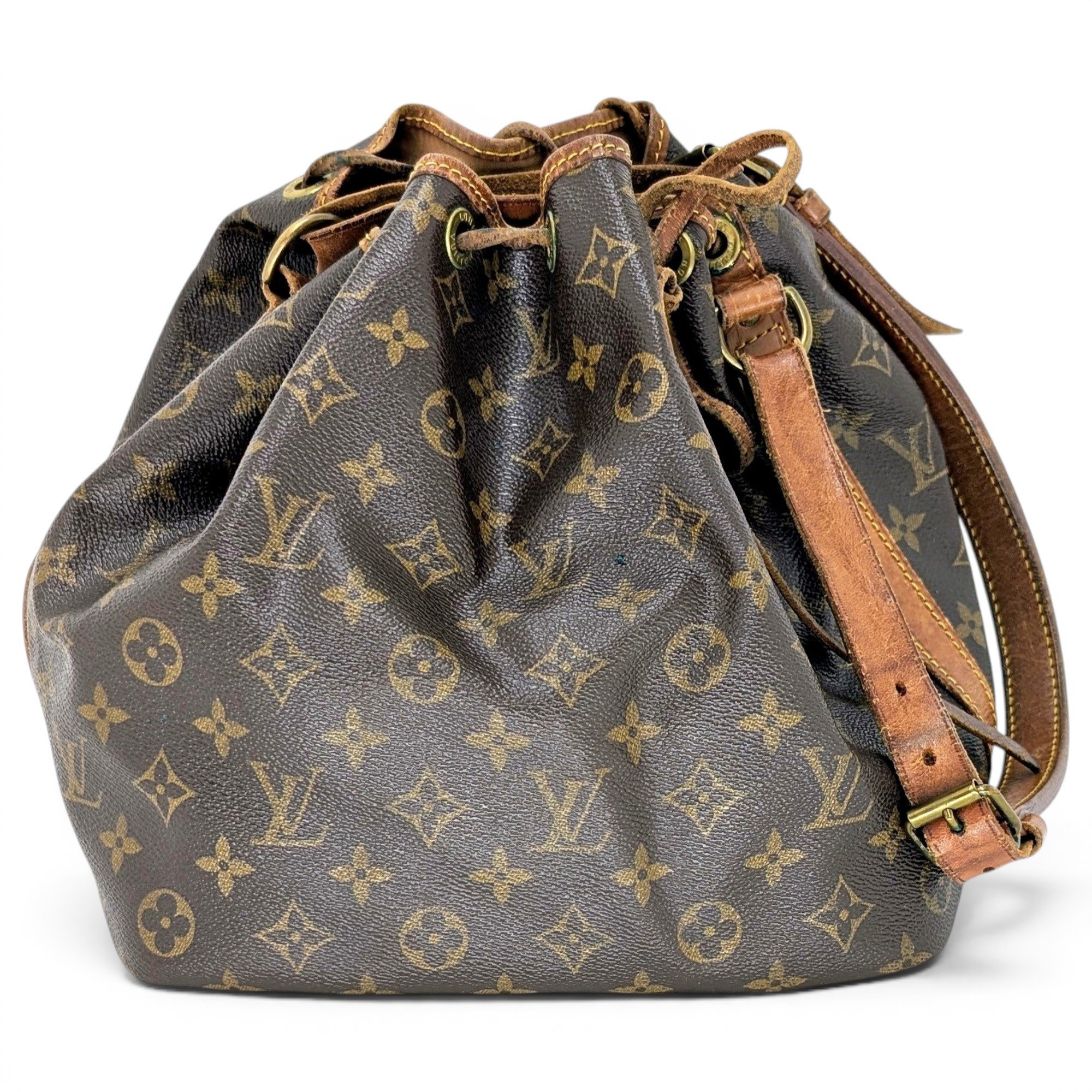 Petit Noé trunk leather handbag
