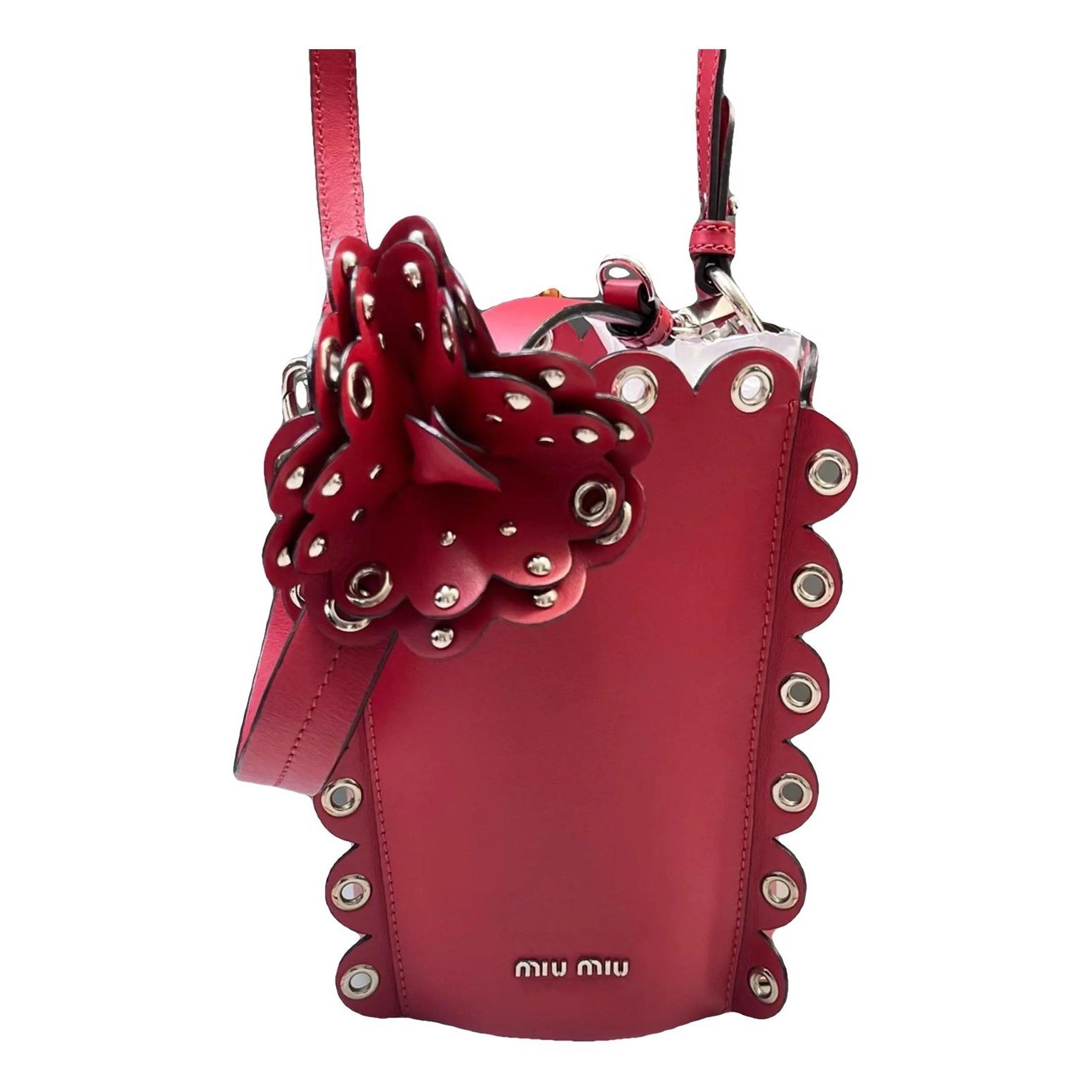 Leather crossbody bag