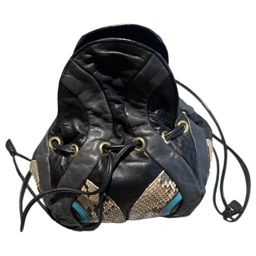 Leather mini bag