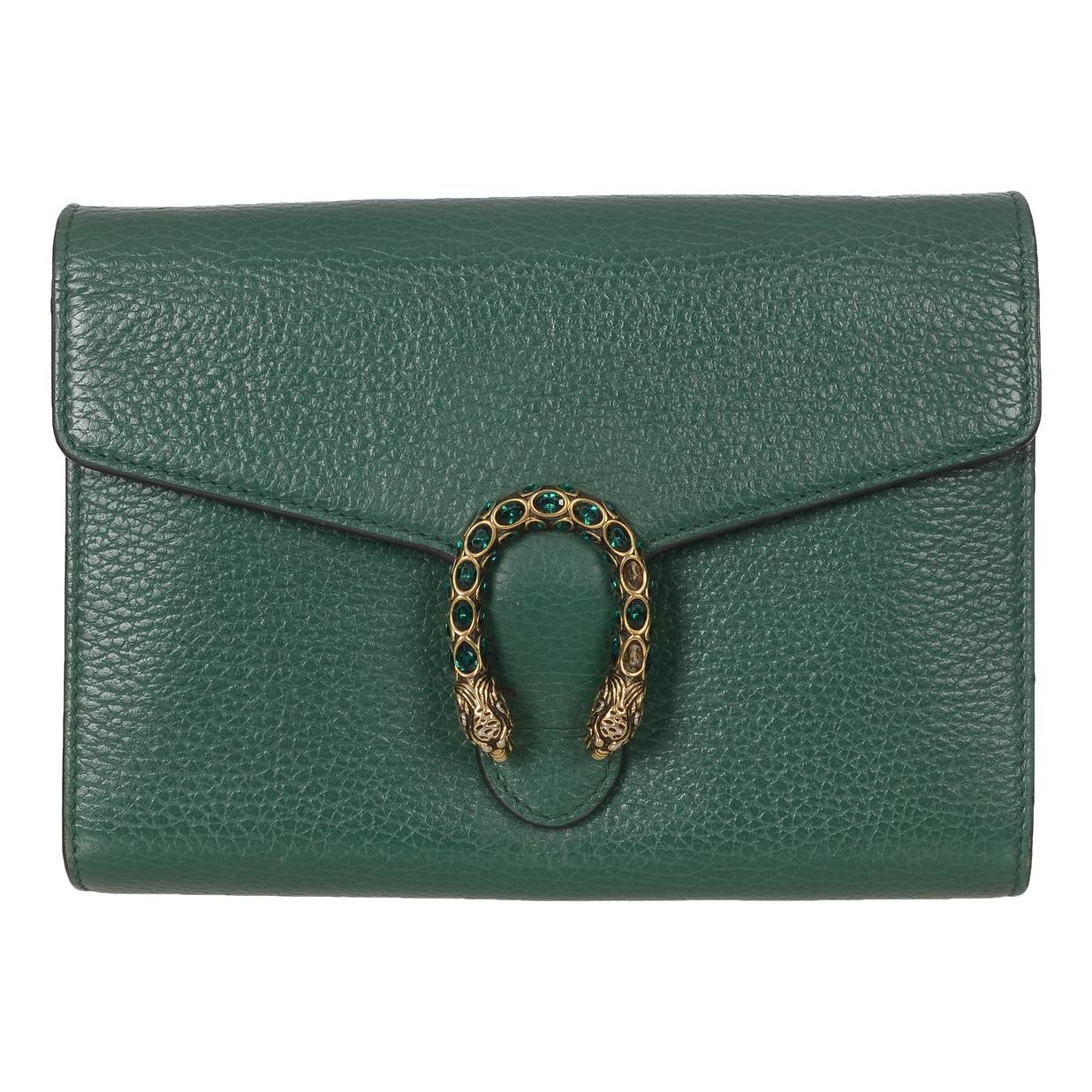 Dionysus Chain Wallet leather crossbody bag
