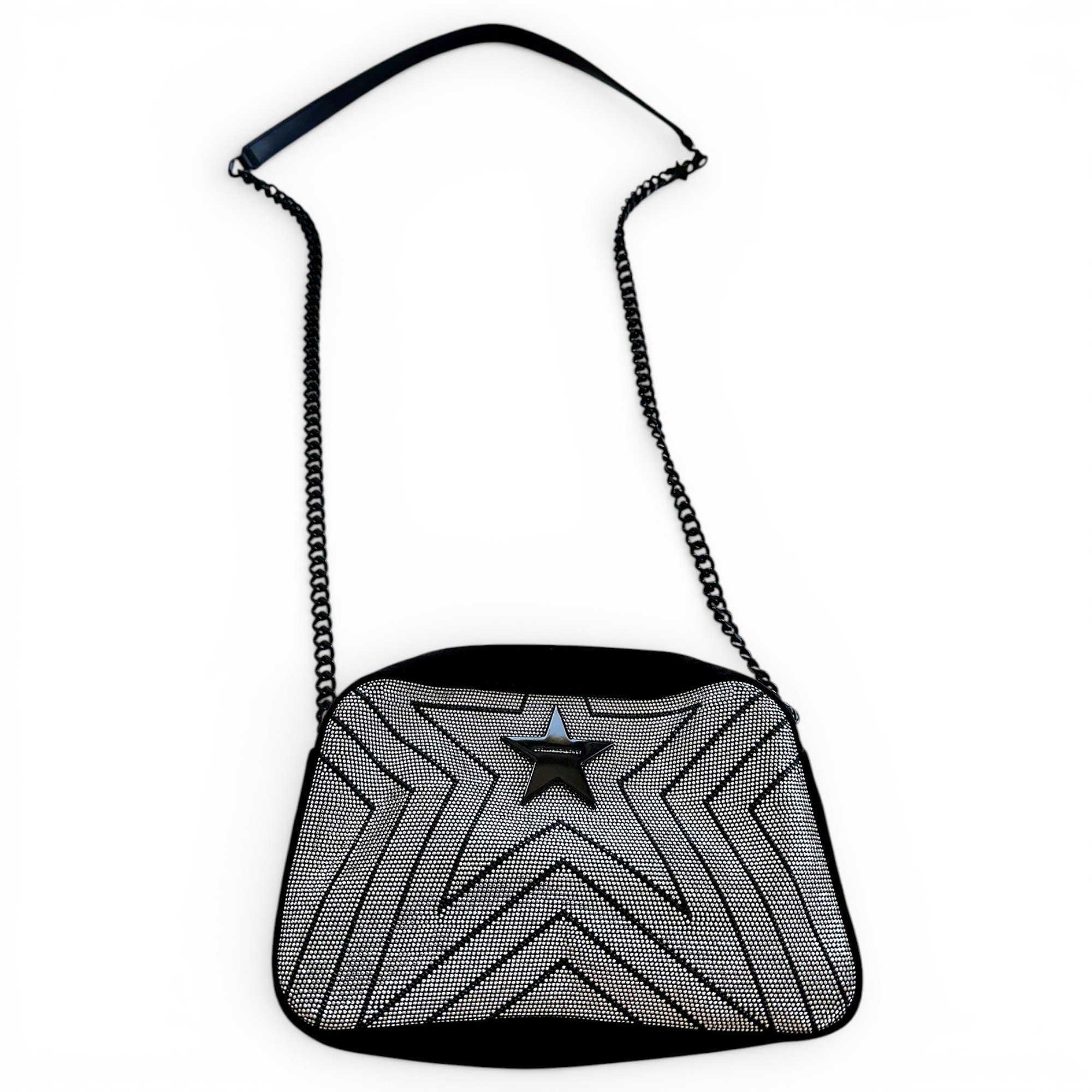 Stella Star velvet handbag