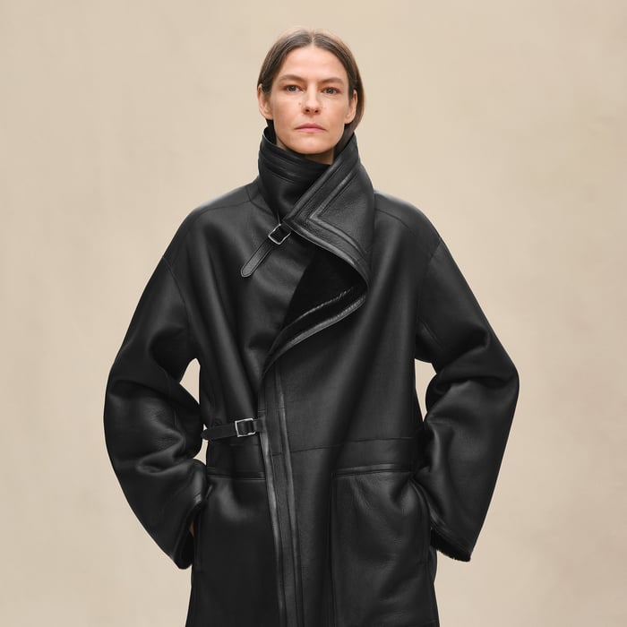 Noir Reversible Coat