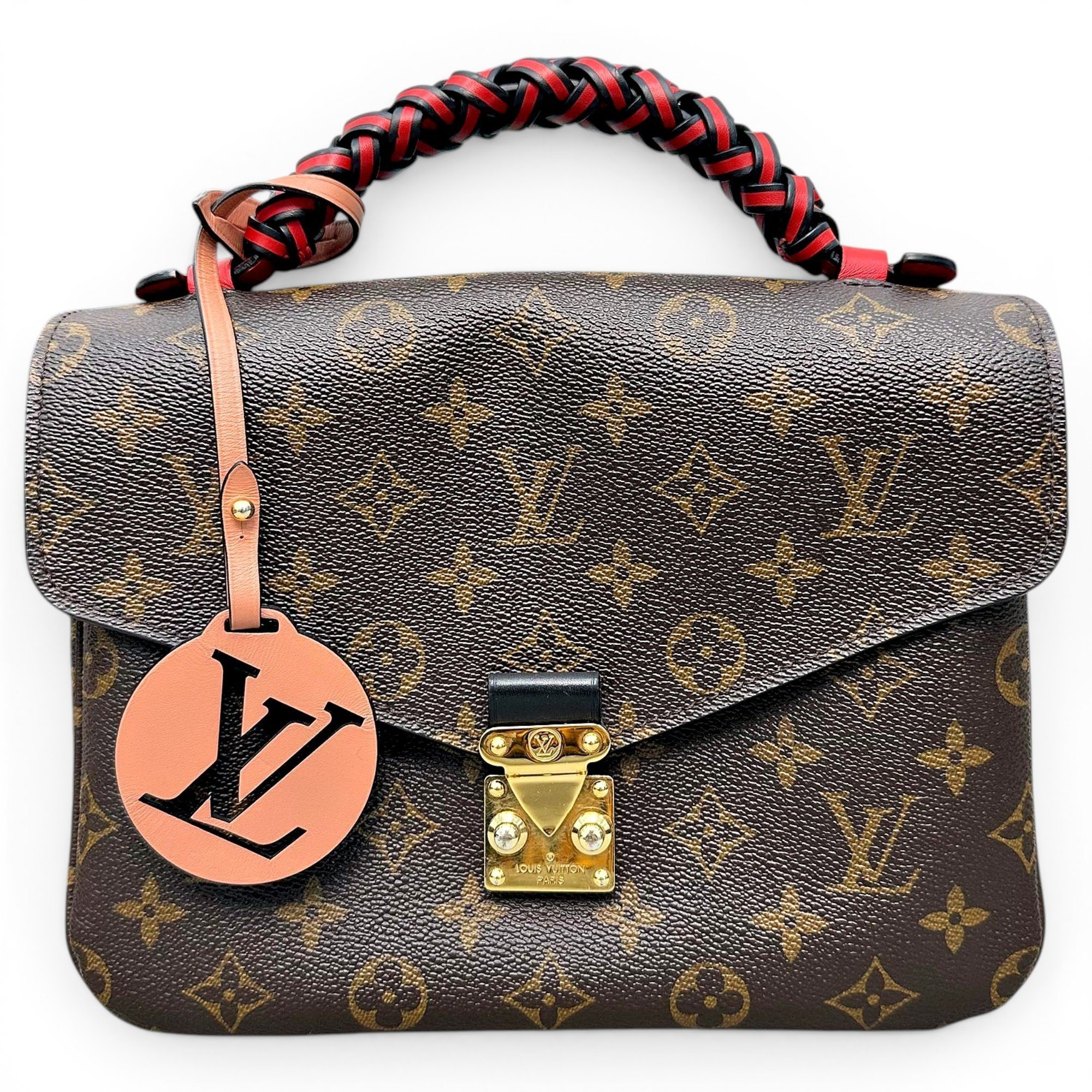 Metis leather handbag