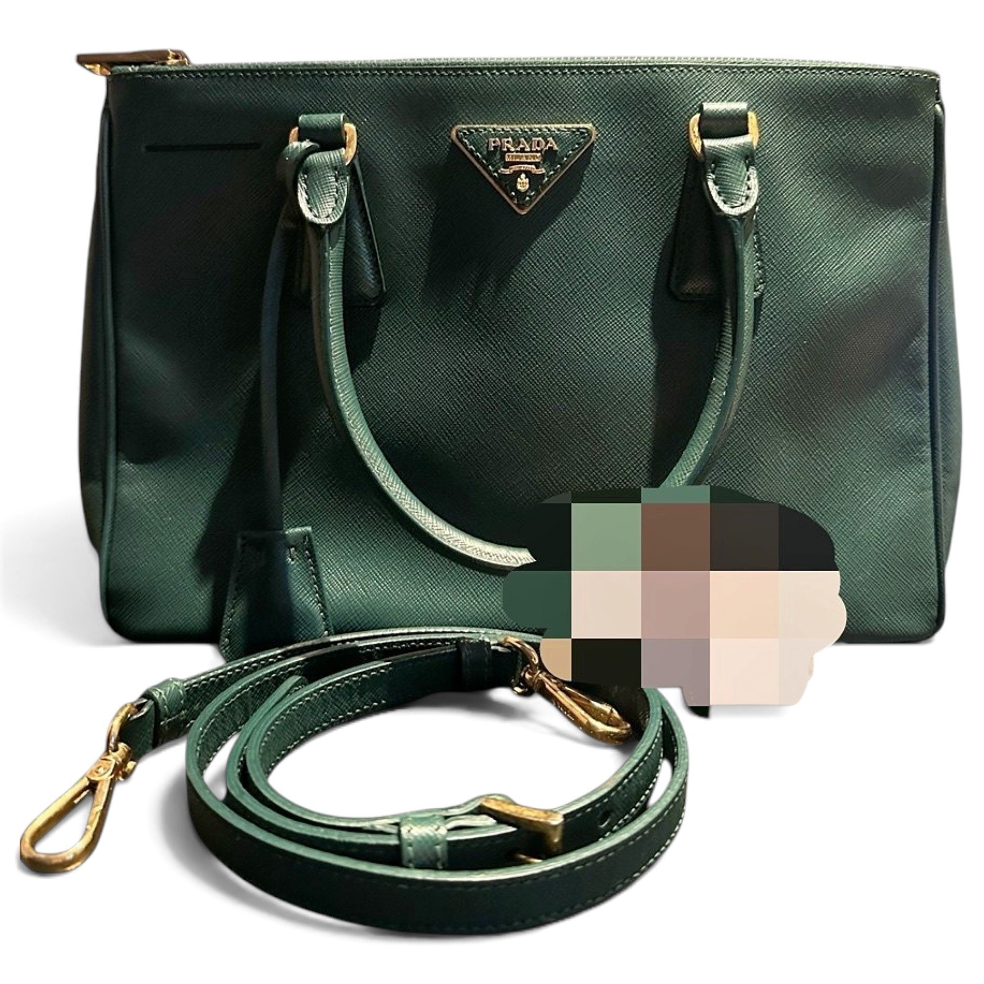 Galleria leather handbag