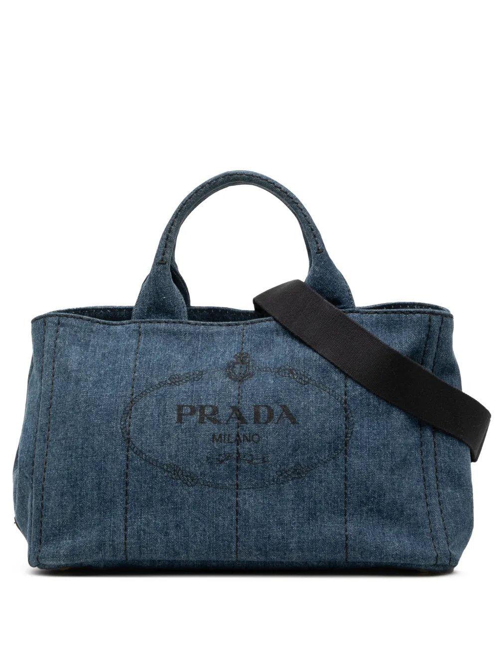 2013-2026 Large Denim Canapa Logo satchel
