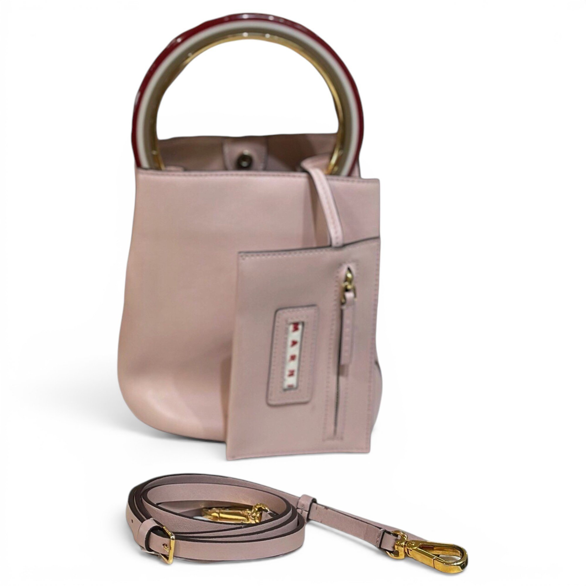 Pannier leather tote