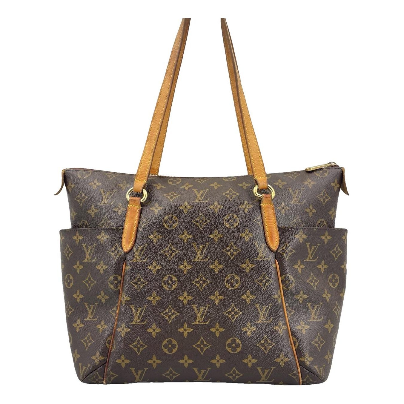 Totally leather handbag