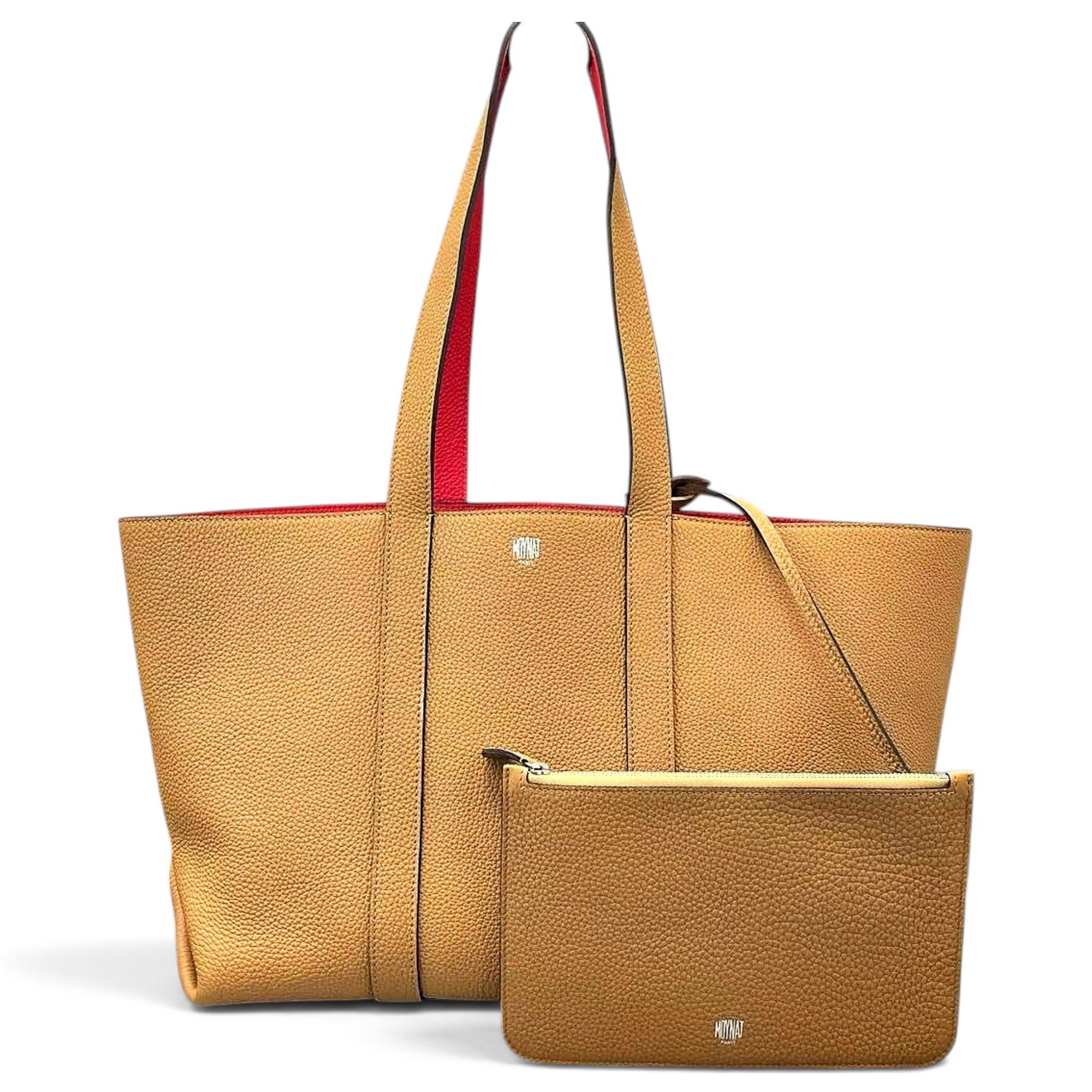 Leather tote